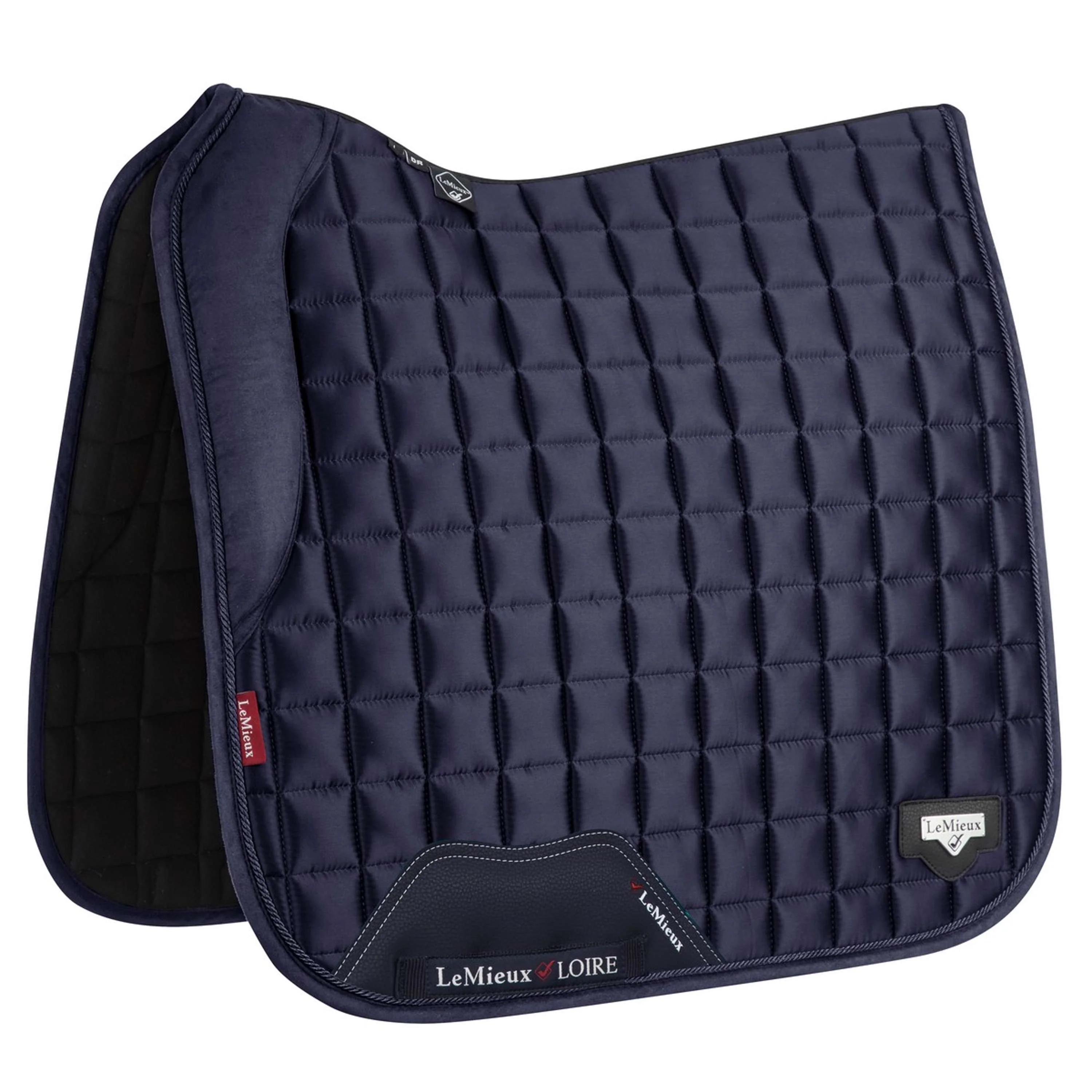 LeMieux Tappetino Sella Dressage Loire Memory Quadrato satinato Navy