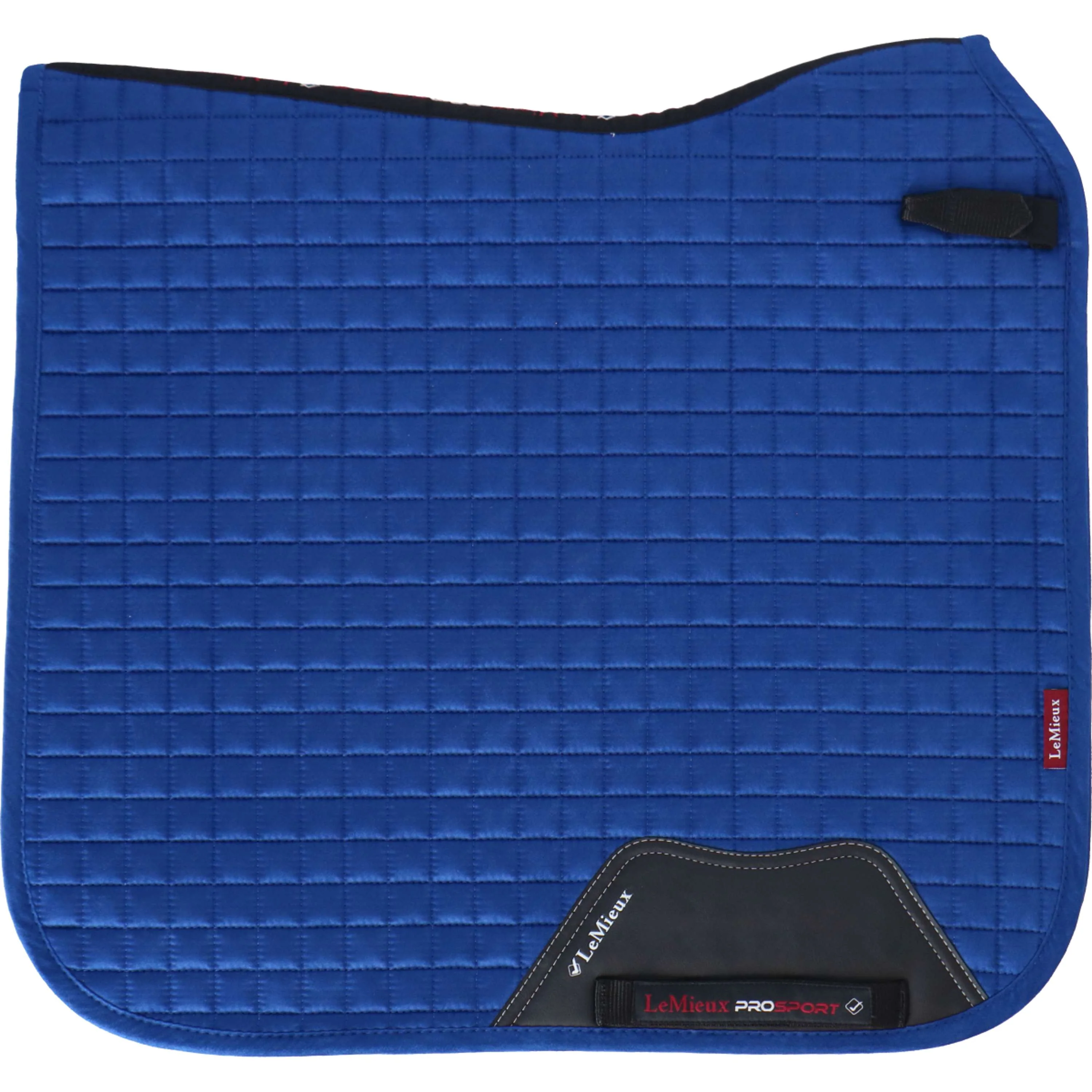 LeMieux Tappetino Sella Dressage ProSport Suede Benetton Blu - Image 4