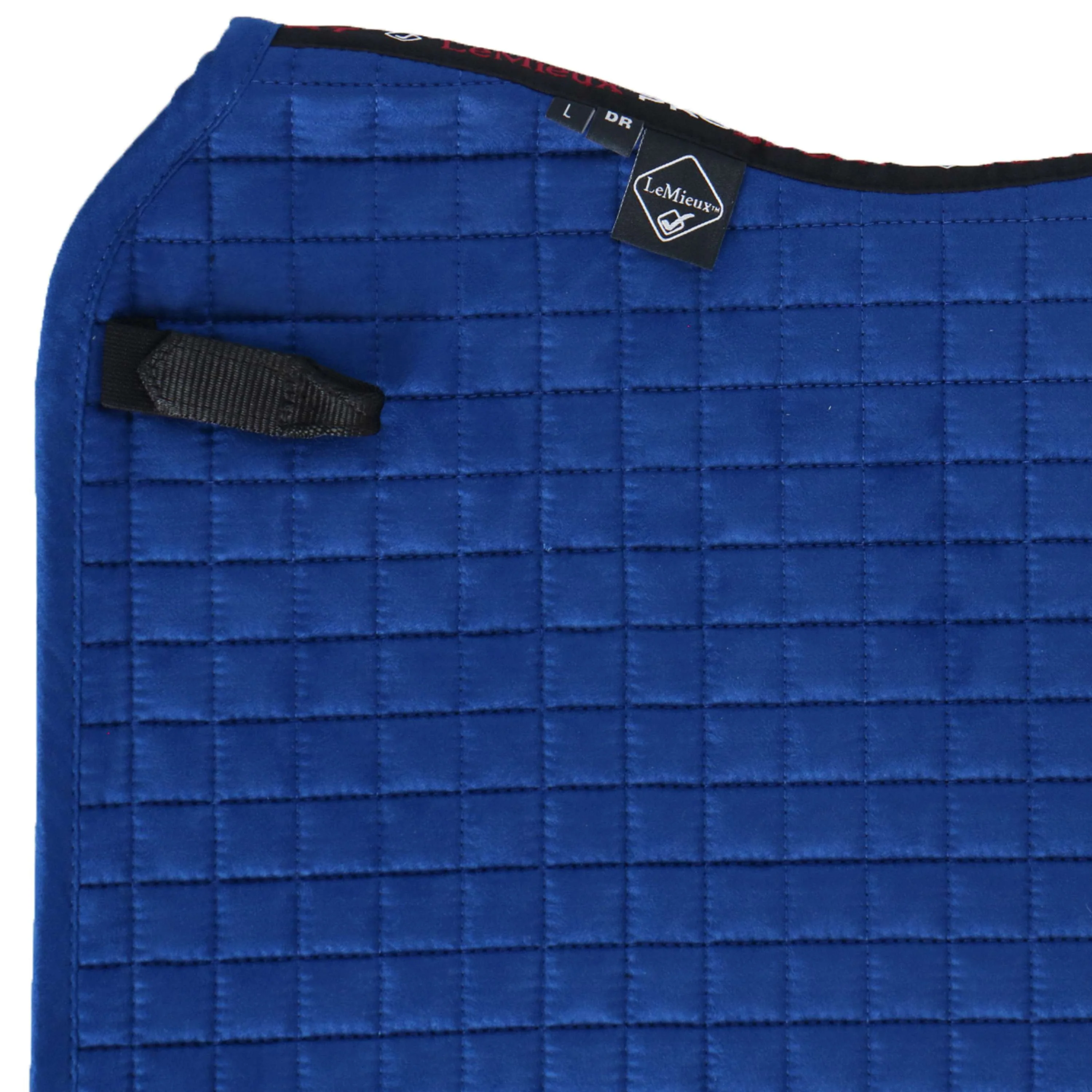 LeMieux Tappetino Sella Dressage ProSport Suede Benetton Blu - Image 6