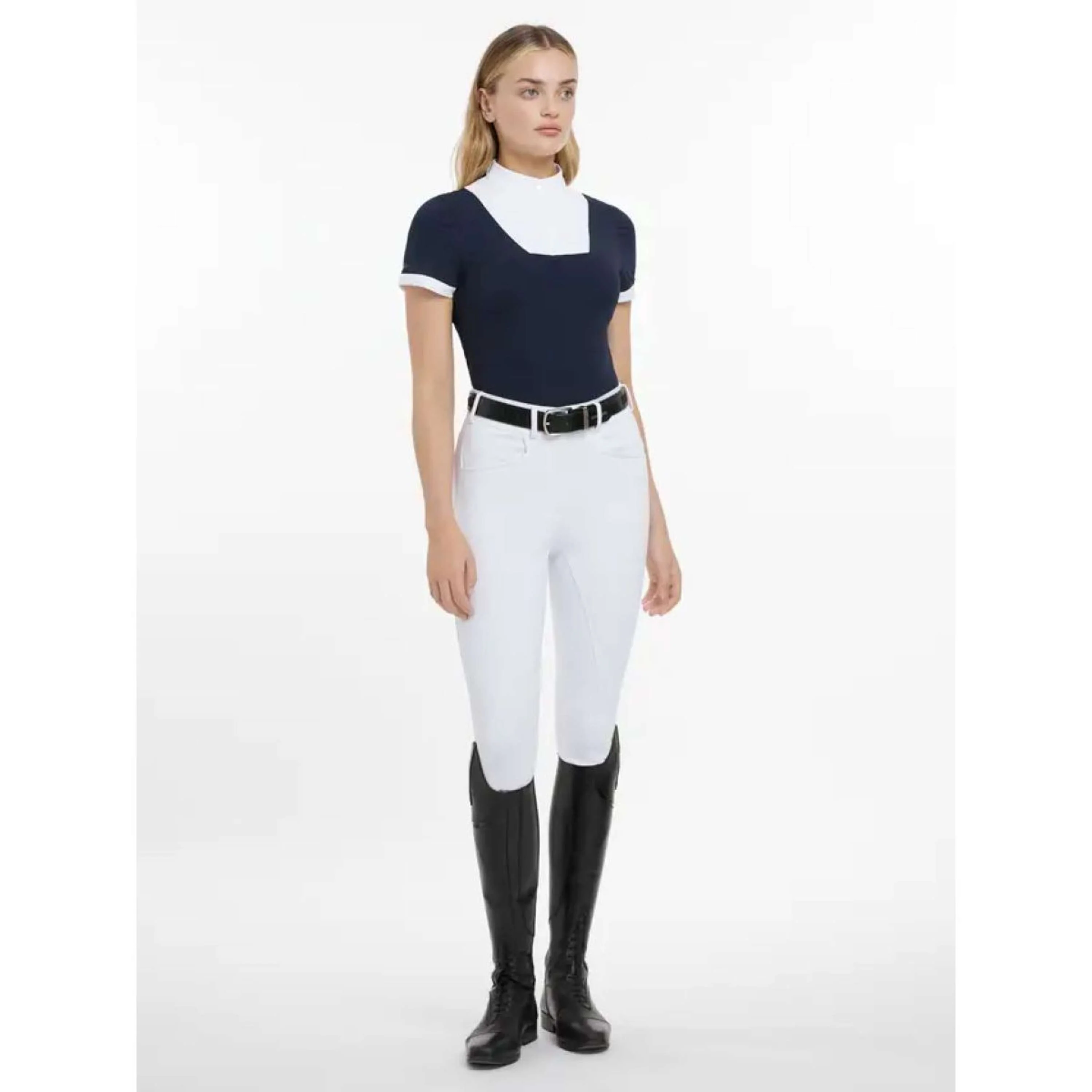 LeMieux Wedstrijdshirt Sophia Korte Mouwen Navy - Image 5