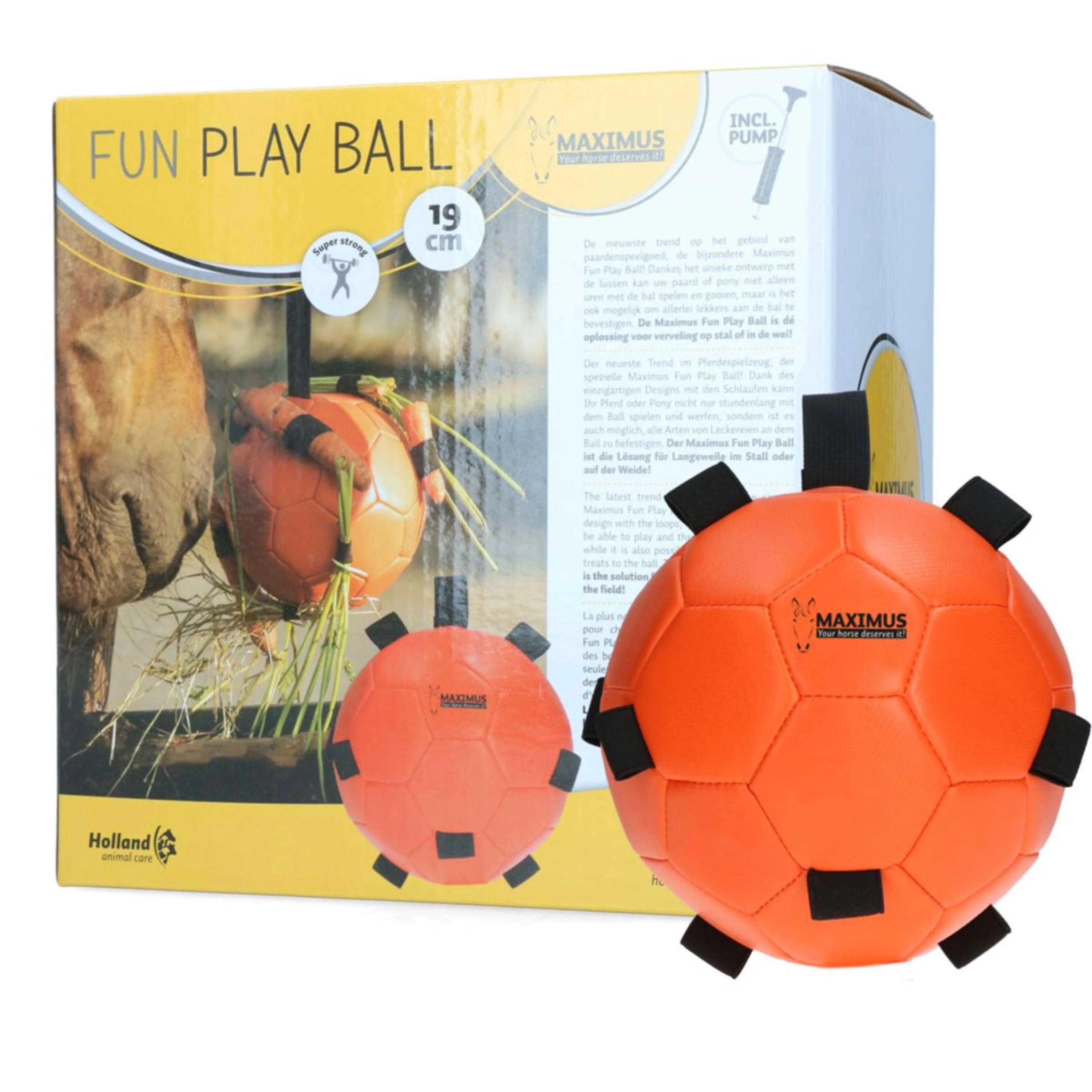 Maximus Palla Fun Play Arancia