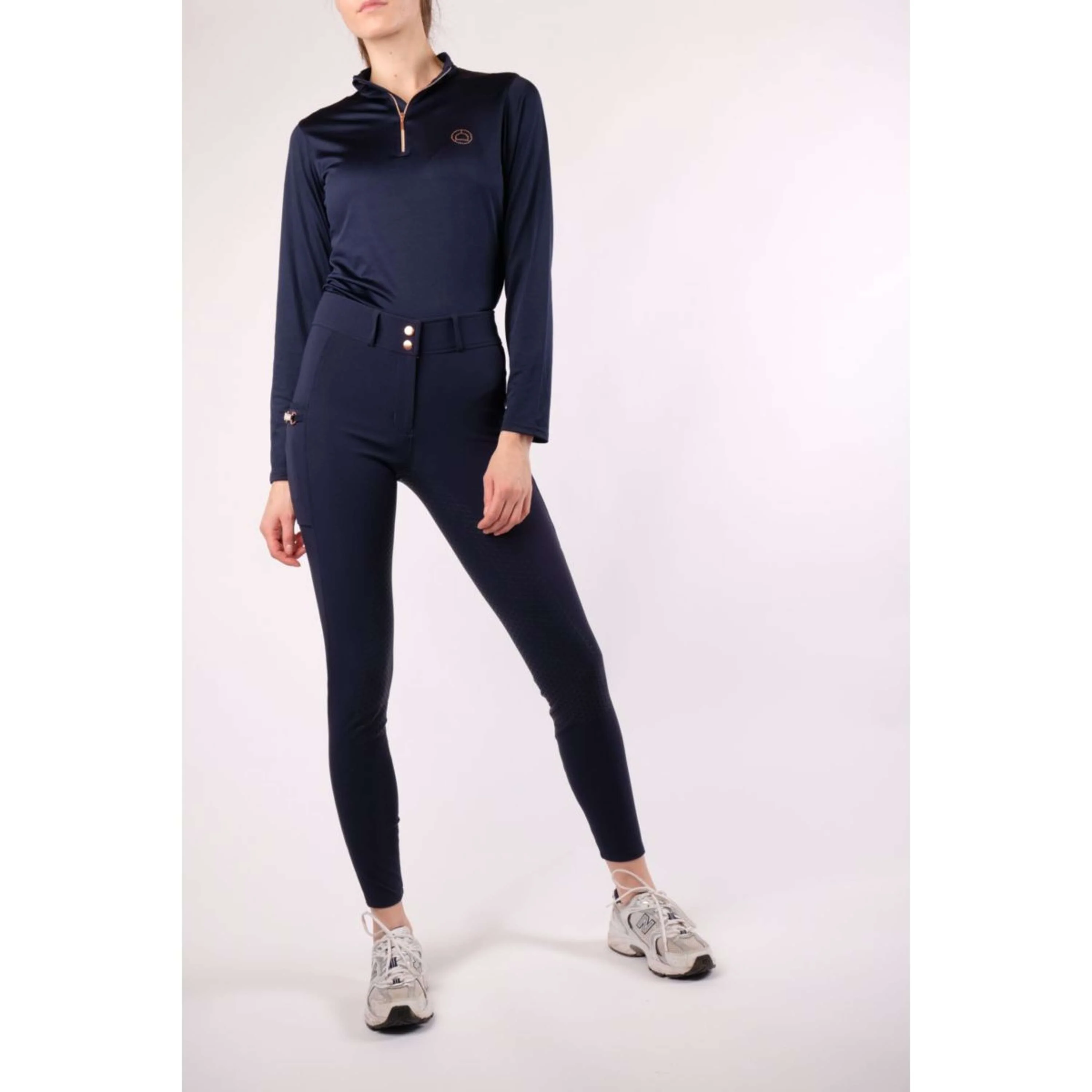 Montar Maglia Everly Rosegold Navy - Image 3