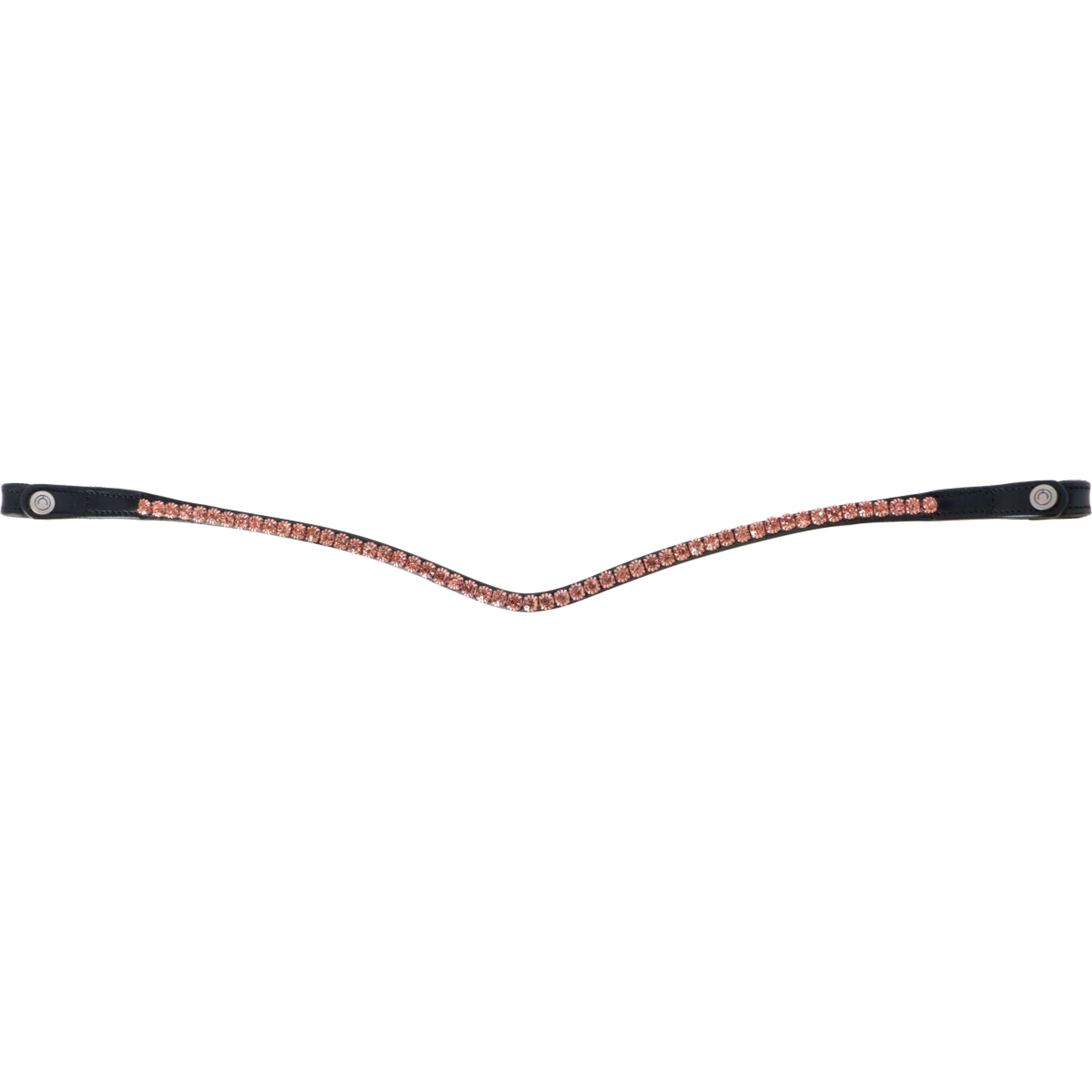 Montar Frontalino Fair Rosegold Crystals Nero
