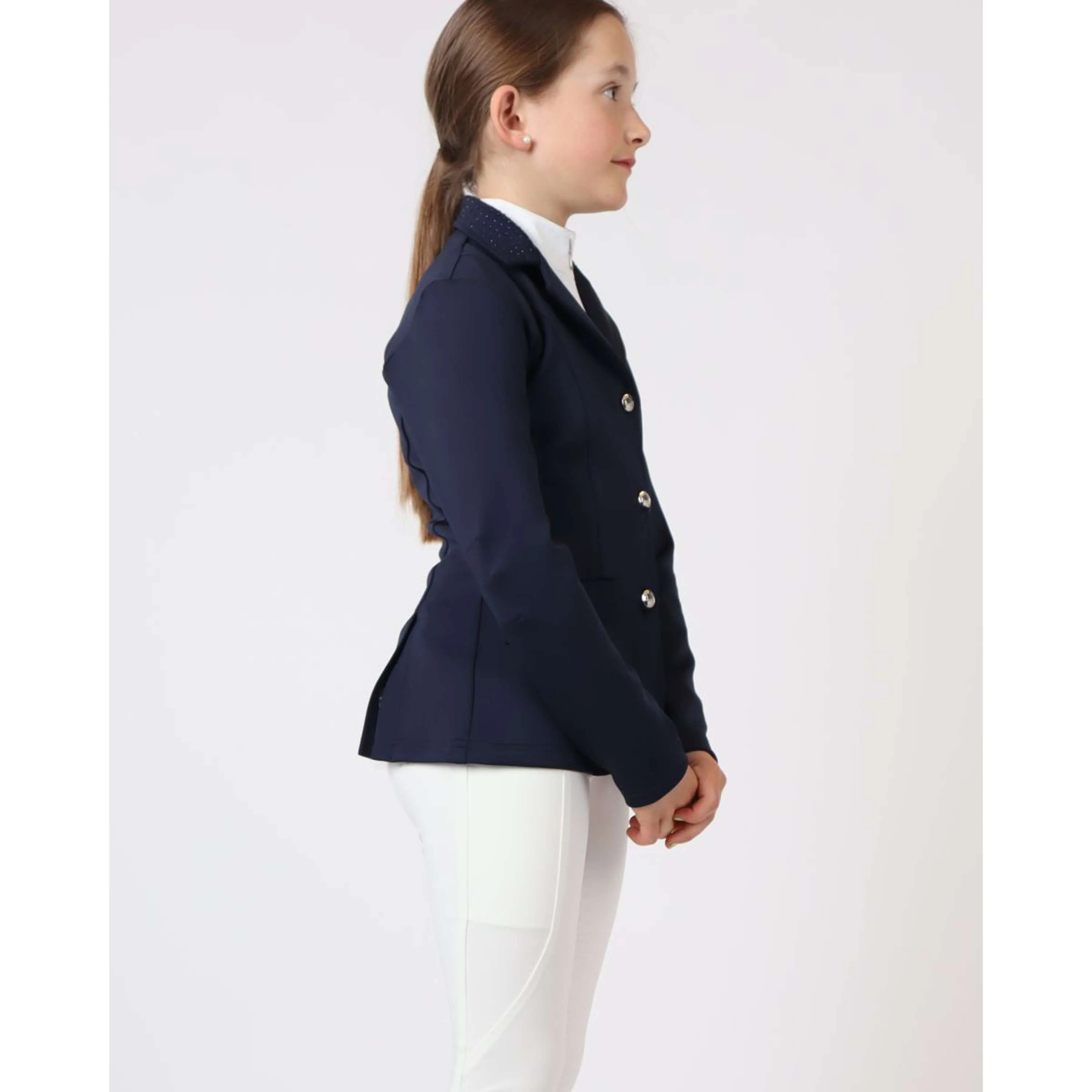 Montar Giacca da Competizione Crystals Junior Navy - Image 3