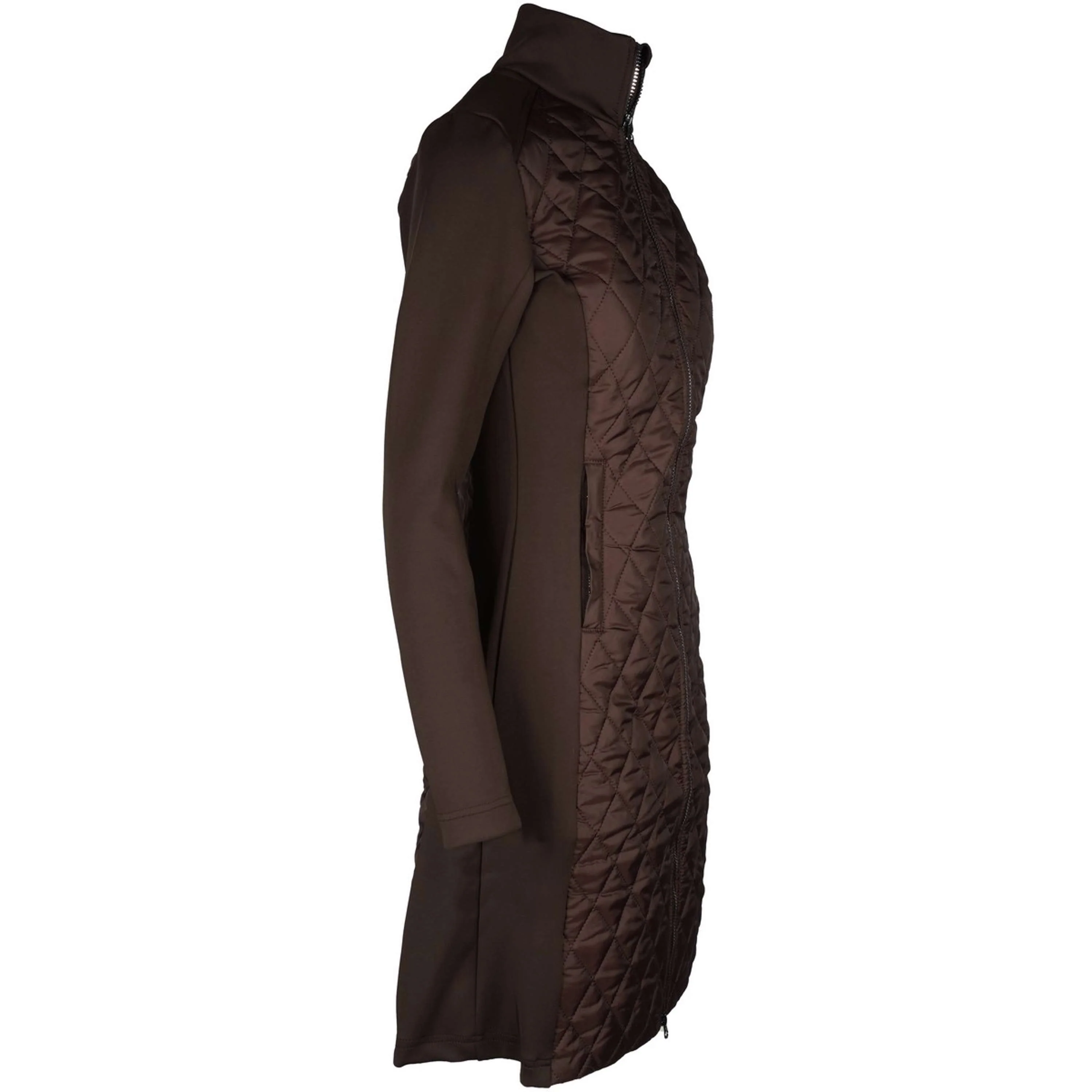 Montar Jack MoQuinn Quilted Long Marrone - Image 4