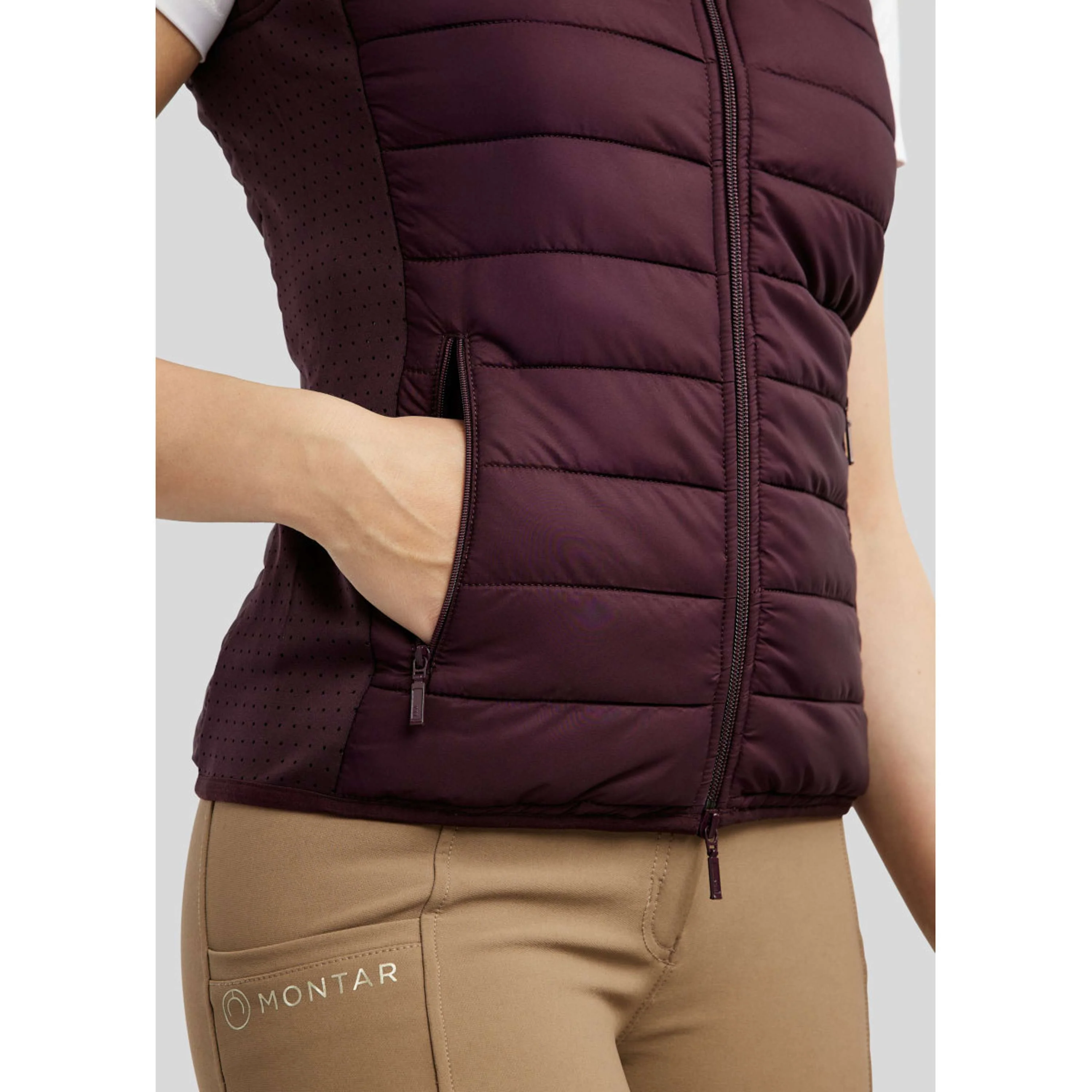 Montar Gilet MOCaroline Fig - Image 5