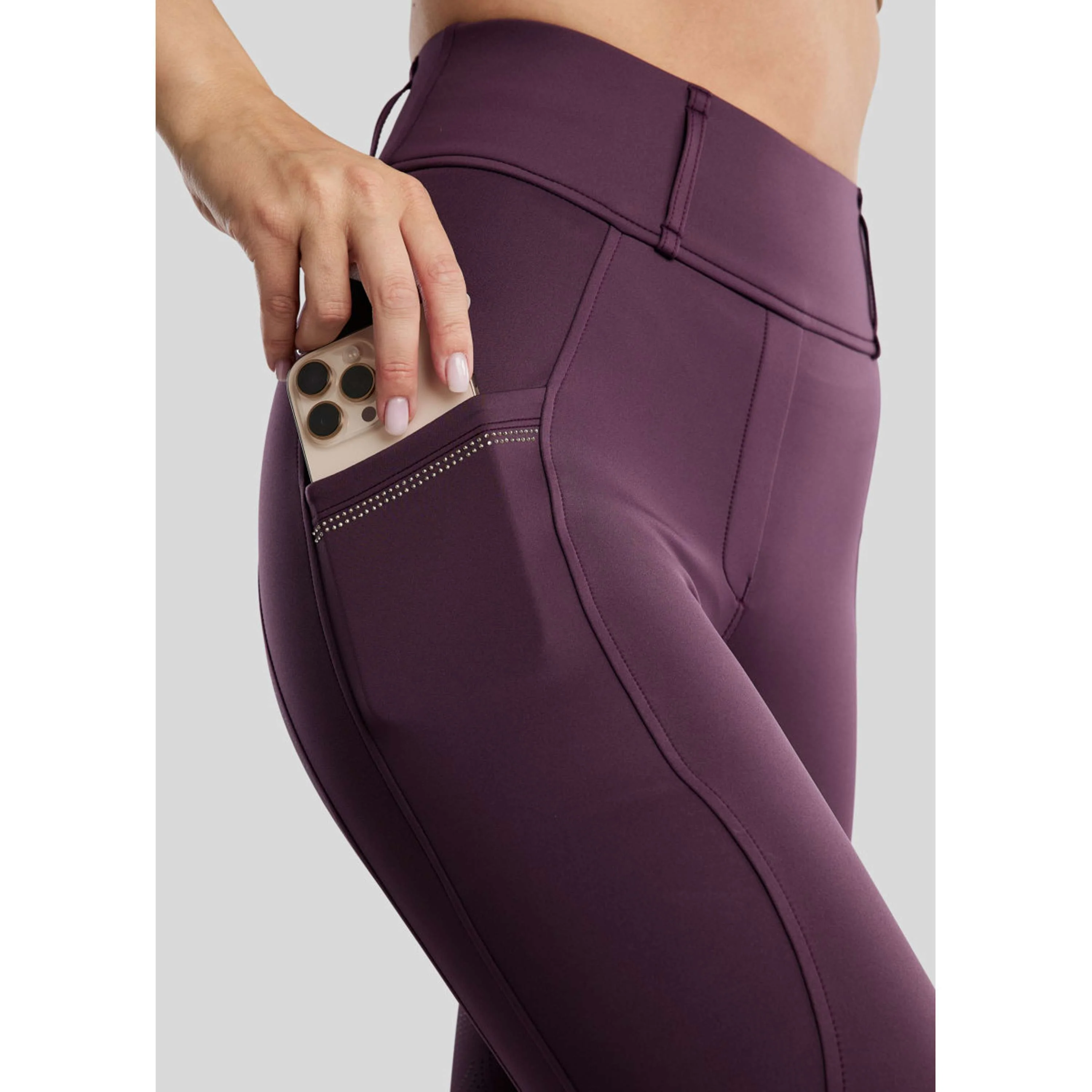 Montar Leggings da Equitazione MOEverlisa Full Grip Fig - Image 3