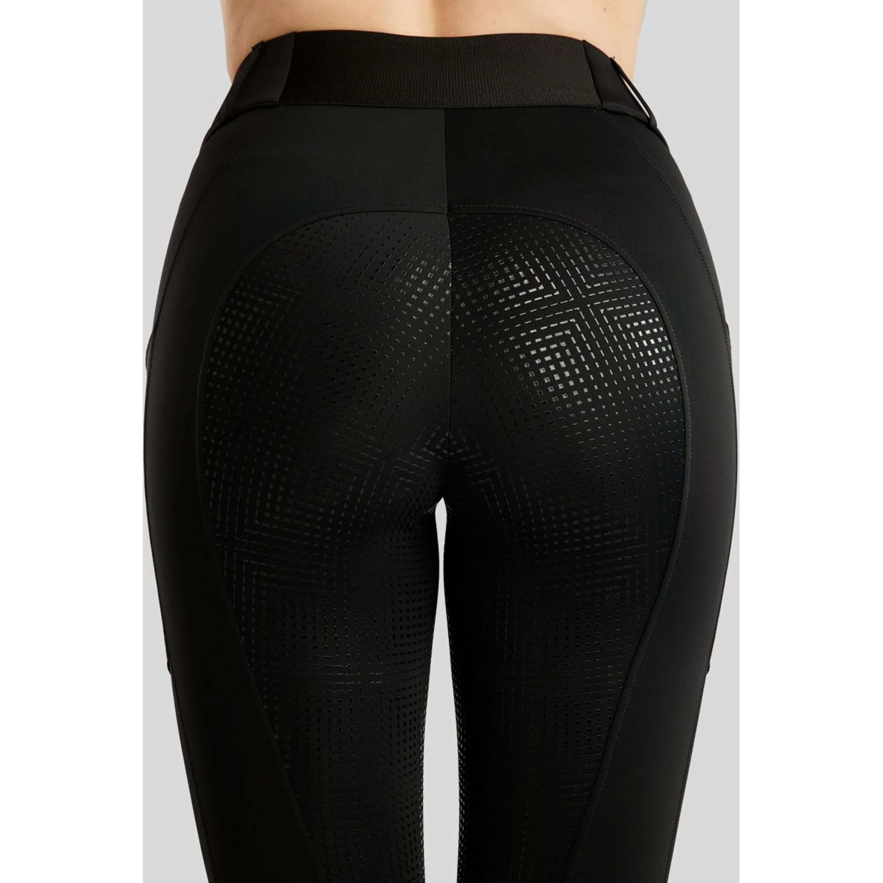 Montar Leggings da Equitazione MoZike Refined Full Grip Nero - Image 3