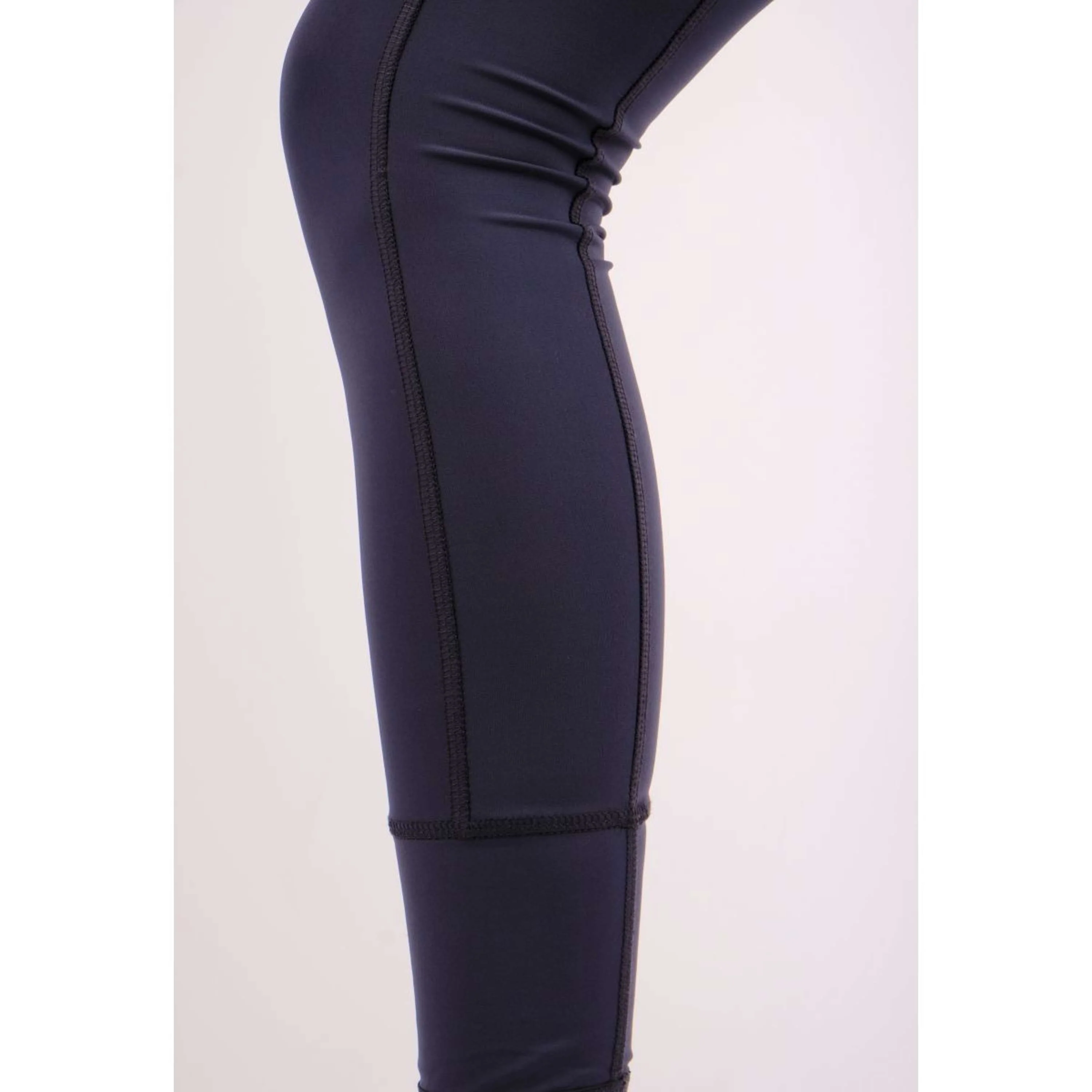 Montar Leggings da Equitazione Selena Pull On Junior FullGrip Navy - Image 3