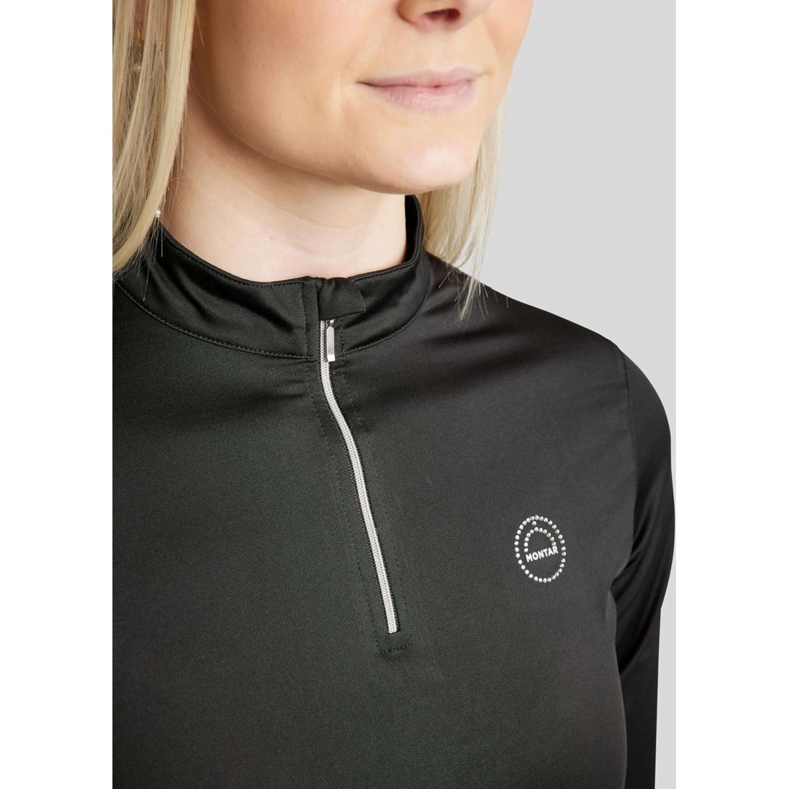 Montar Maglia a Maniche Lunghe Everly Nero - Image 3