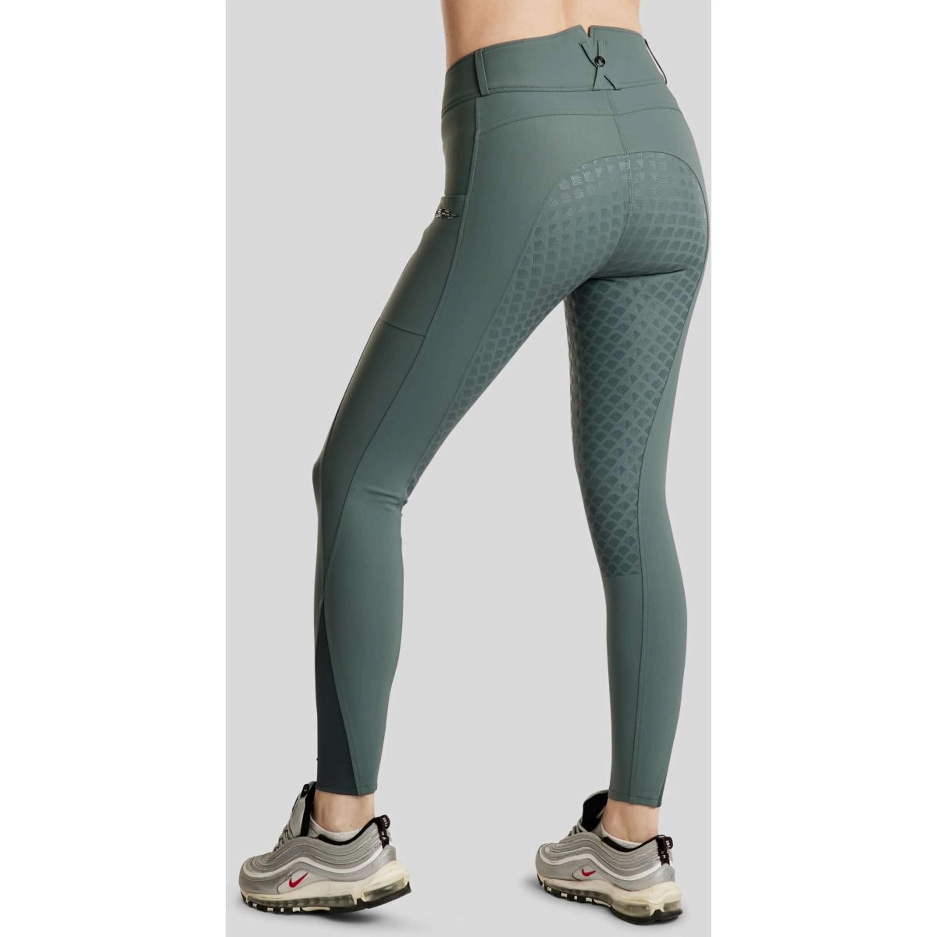 Montar Pantaloni da Equitazione MoEmilia Full Grip Giada - Image 4