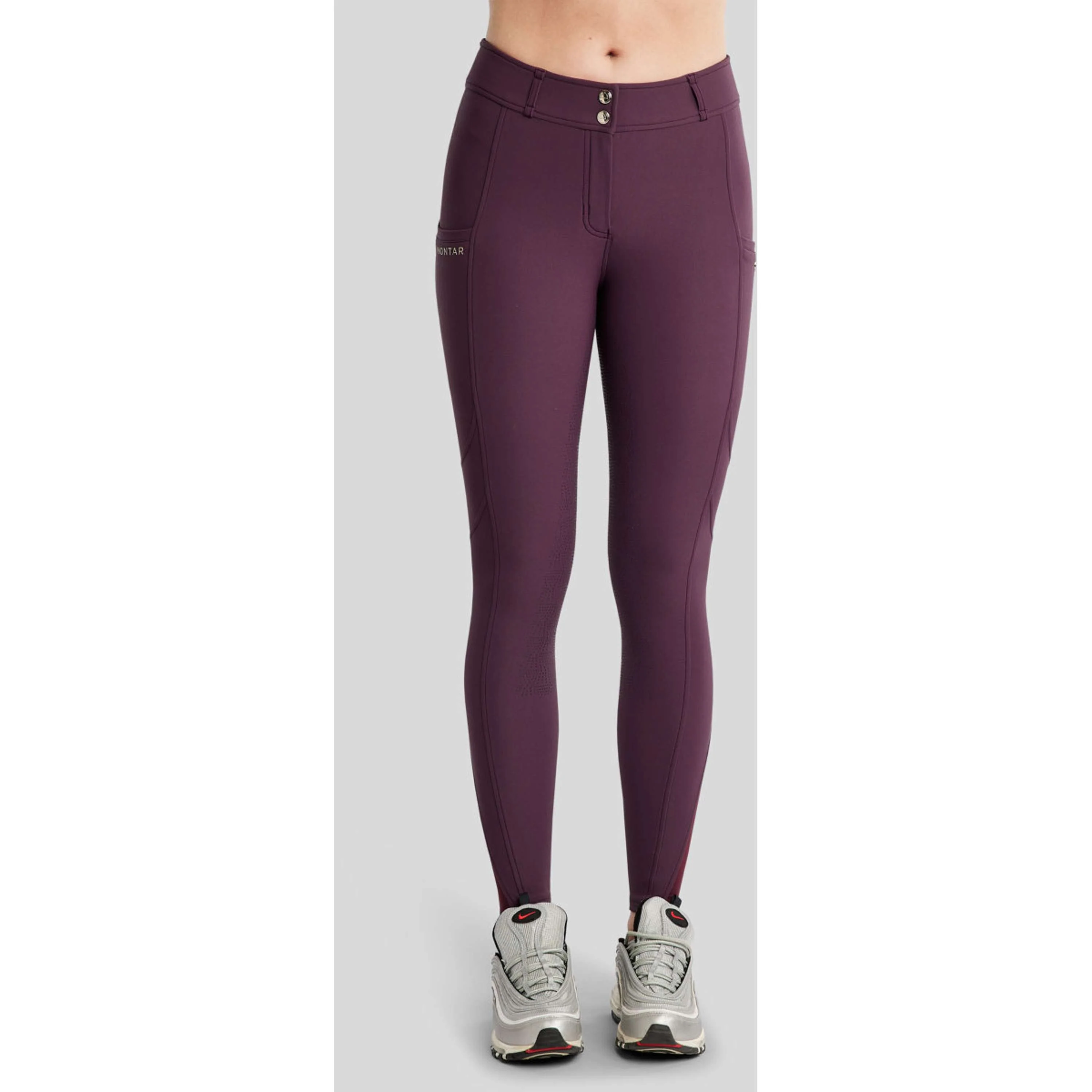 Montar Pantaloni da Equitazione MoPhilipa Full Grip Fig