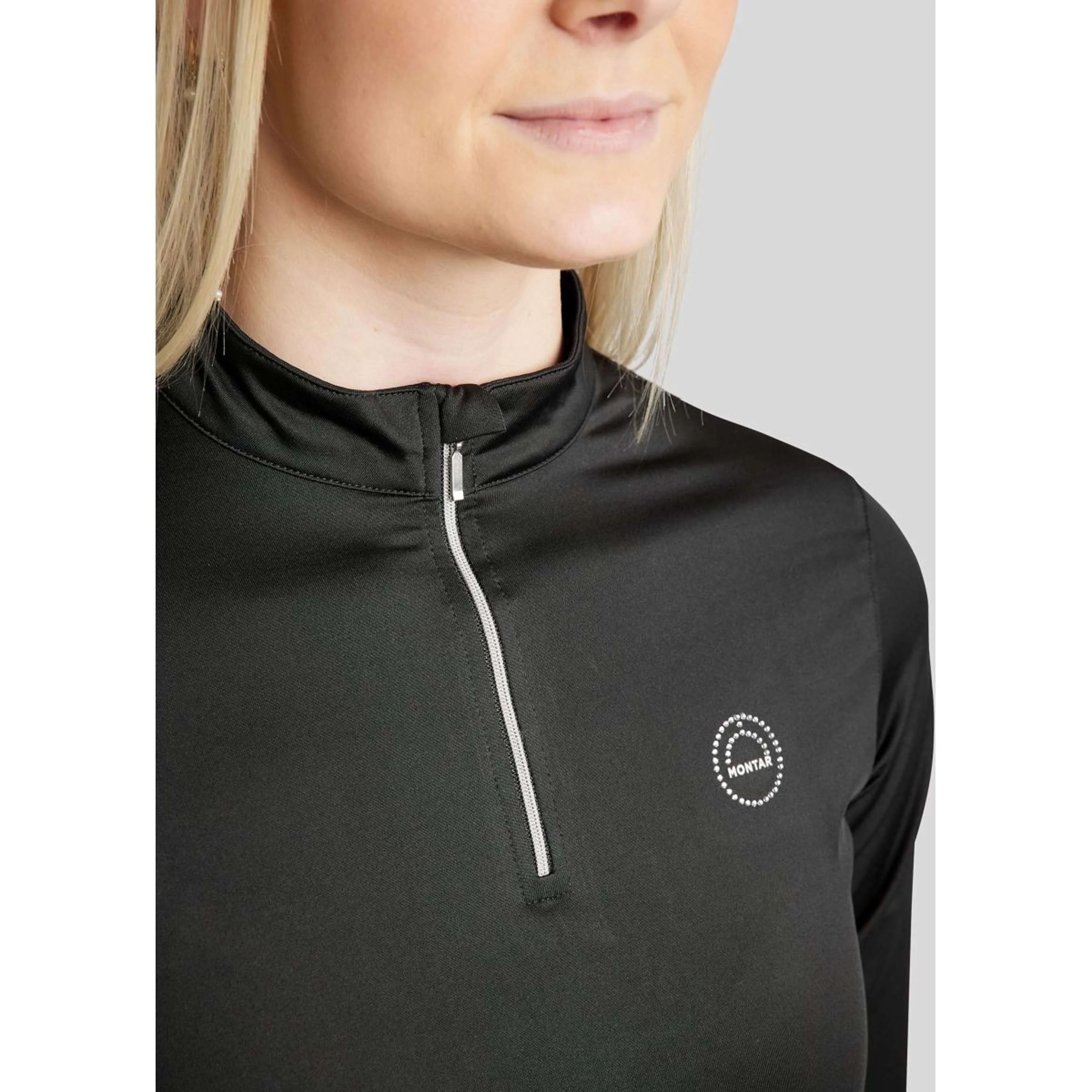 Montar Polo Everly Crystal Logo Nero - Image 6