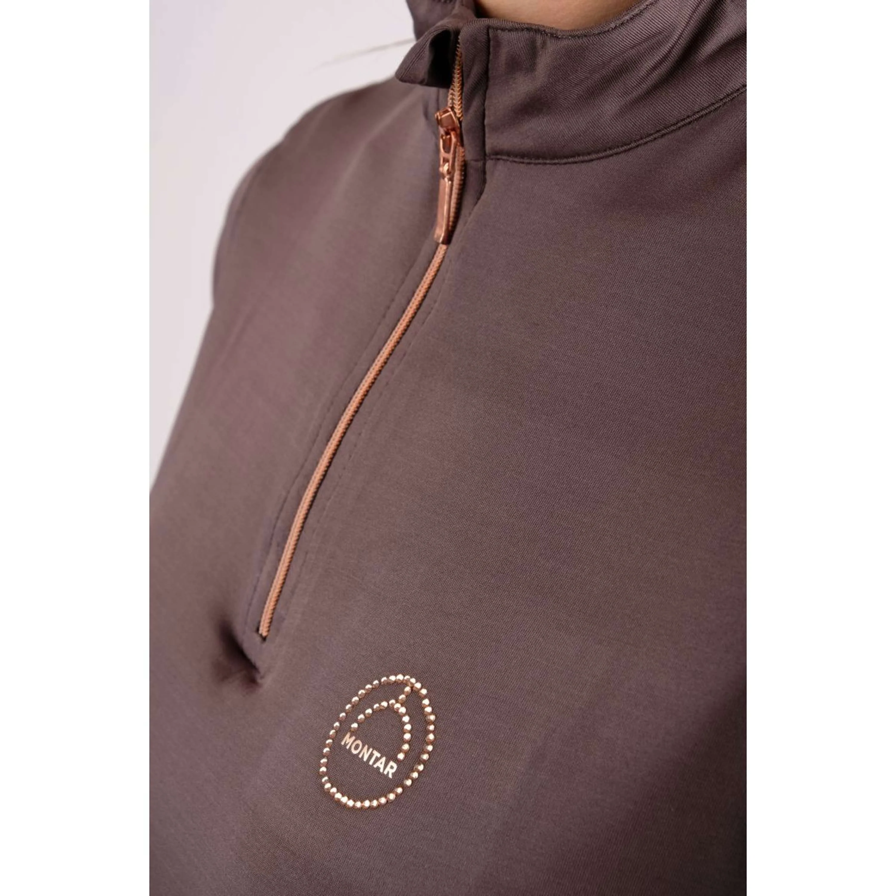 Montar Poloshirt Everly Rosegold Grigio - Image 4
