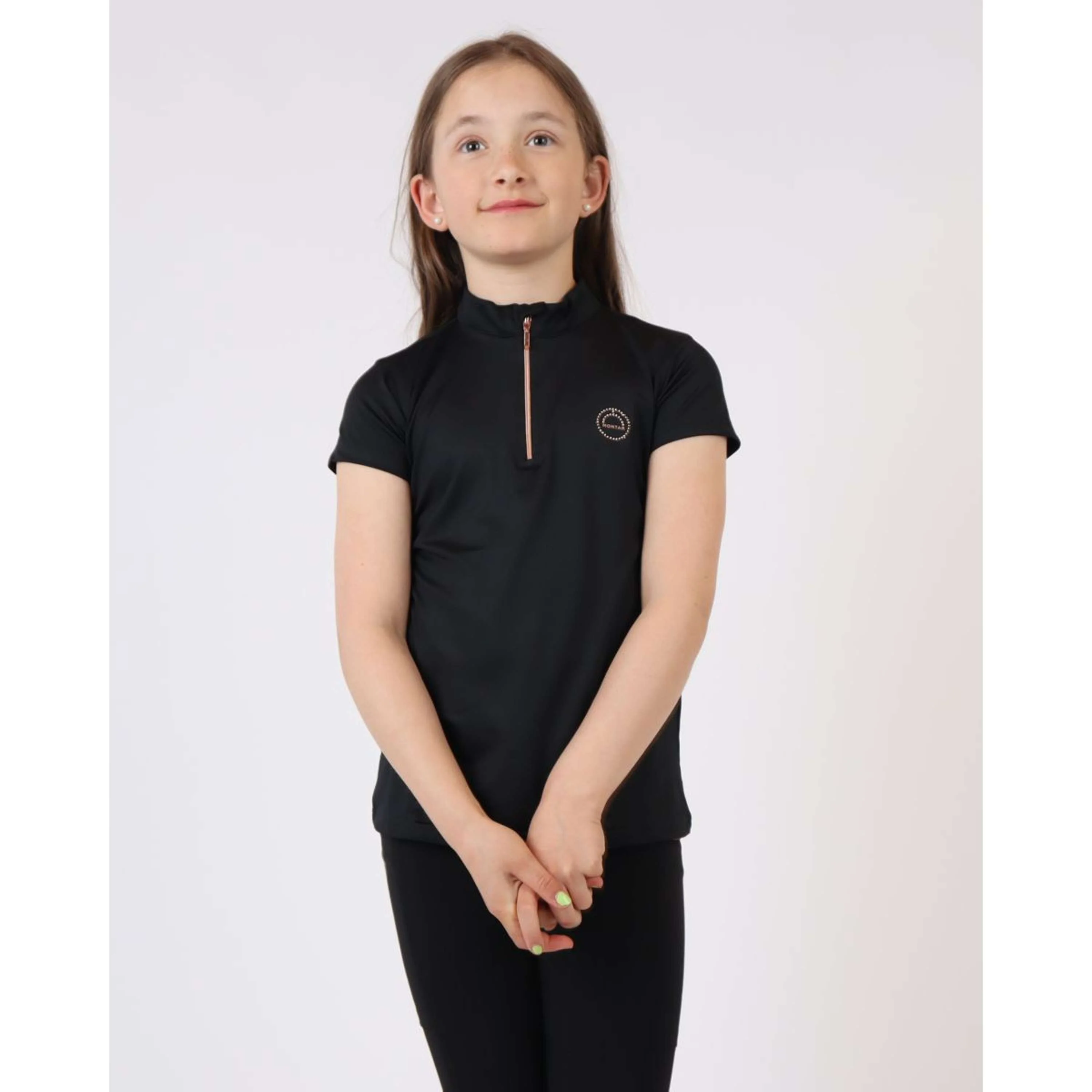 Montar Polo Everly Rosegold Junior Nero - Image 4