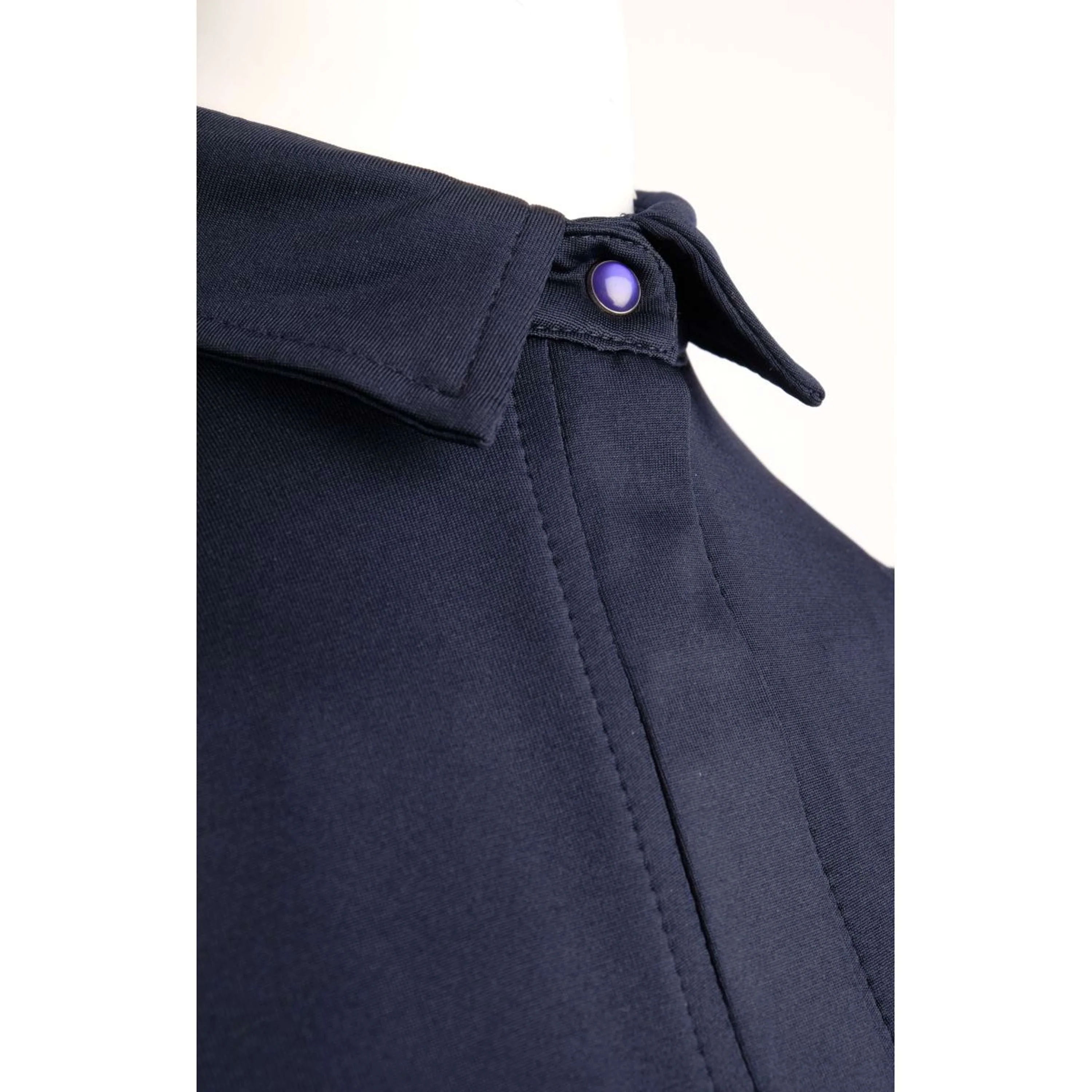 Montar Polo Fiona Senza Maniche Navy - Image 3