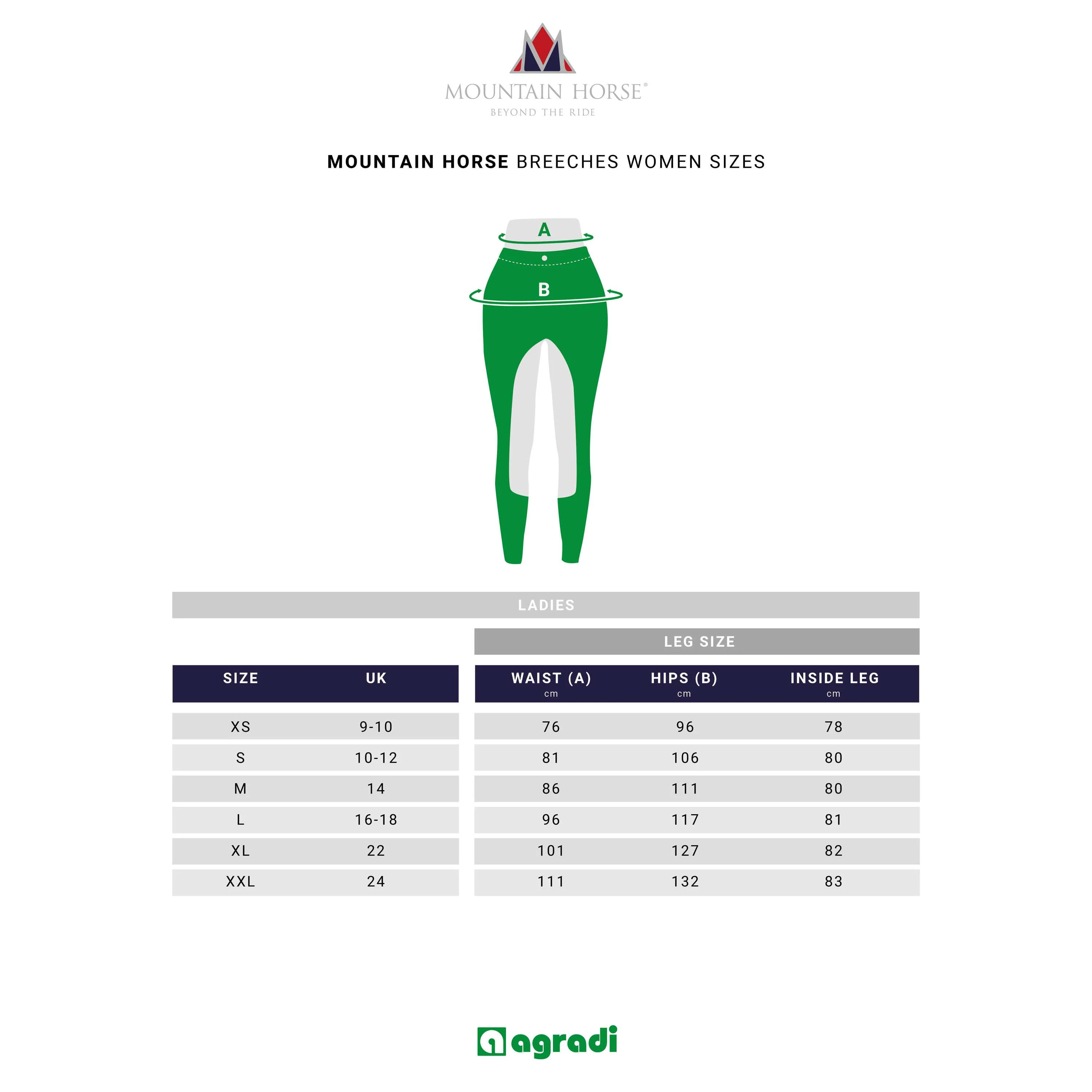 Mountain Horse Pantaloni da Equitazione Diana Navy - Image 8