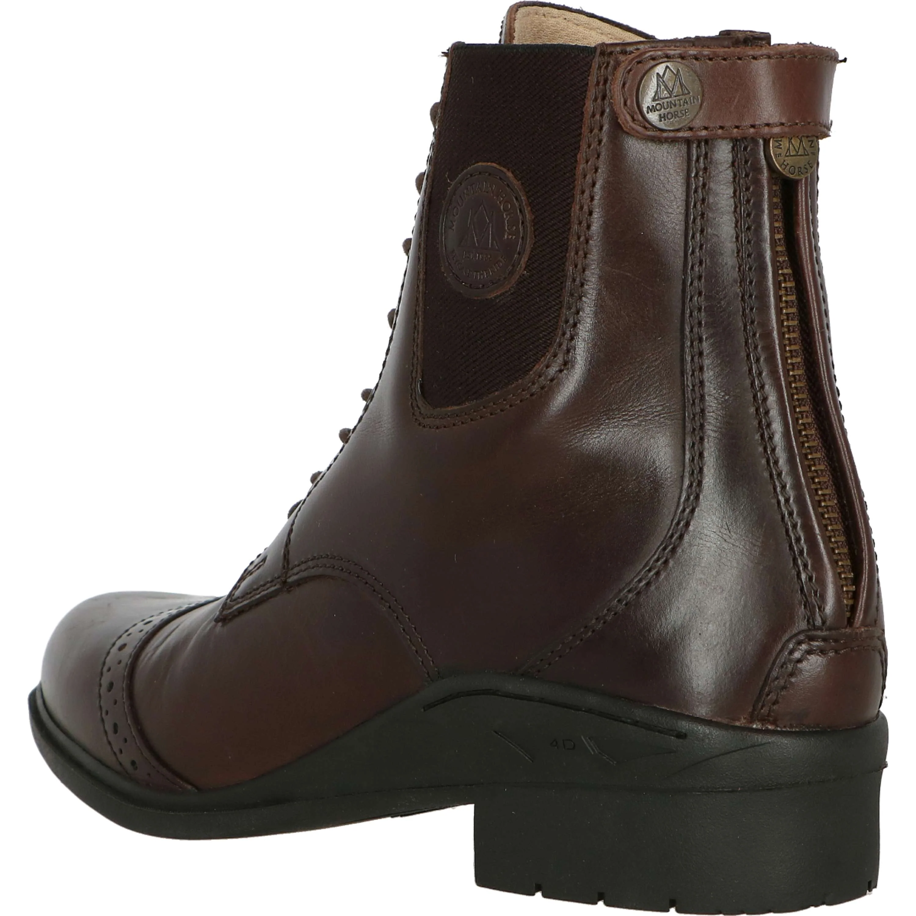 Mountain Horse Paddock Boots Aurora Back Zip Marrone - Image 3