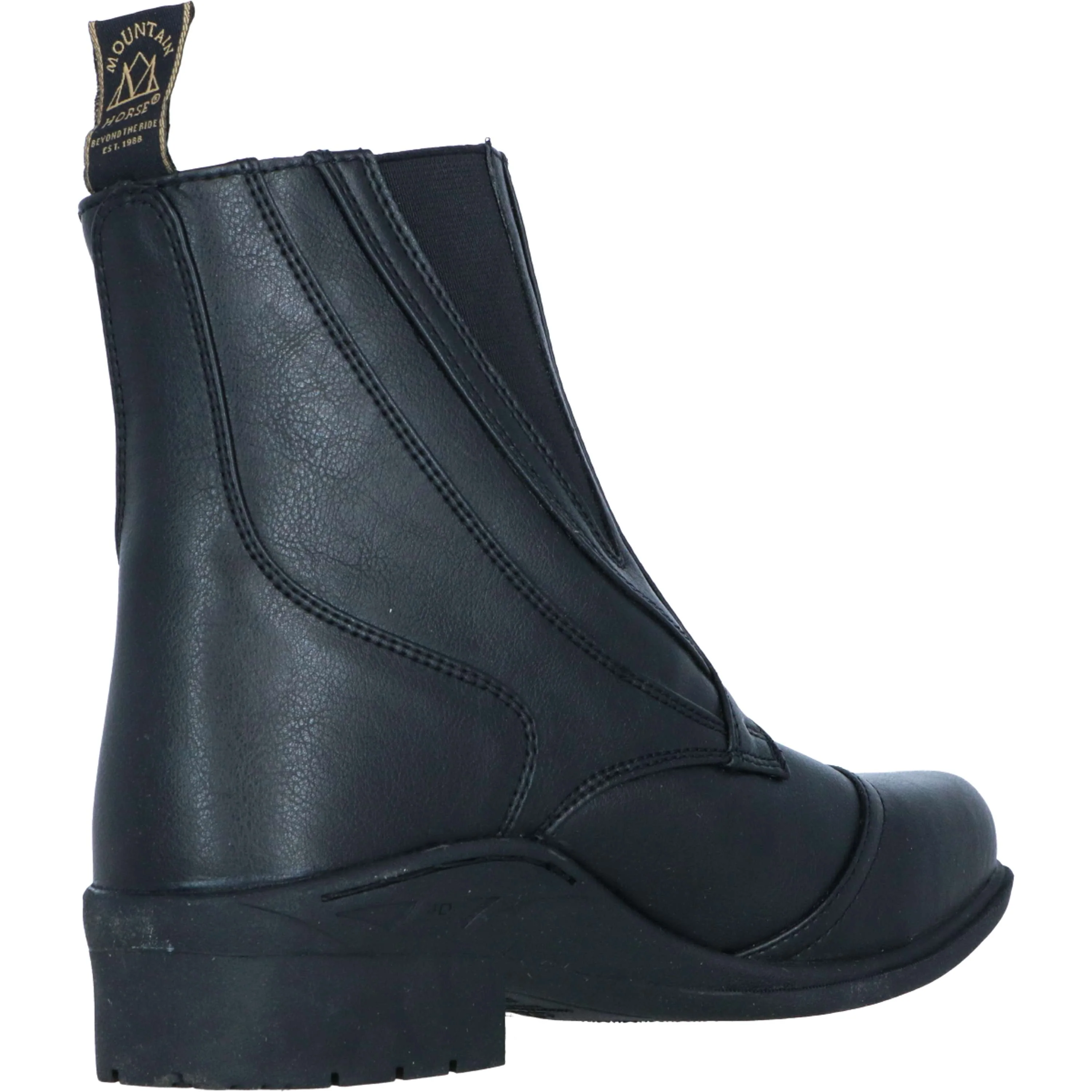 Mountain Horse Stivaletto Veganza Side Zip Paddock Nero - Image 5