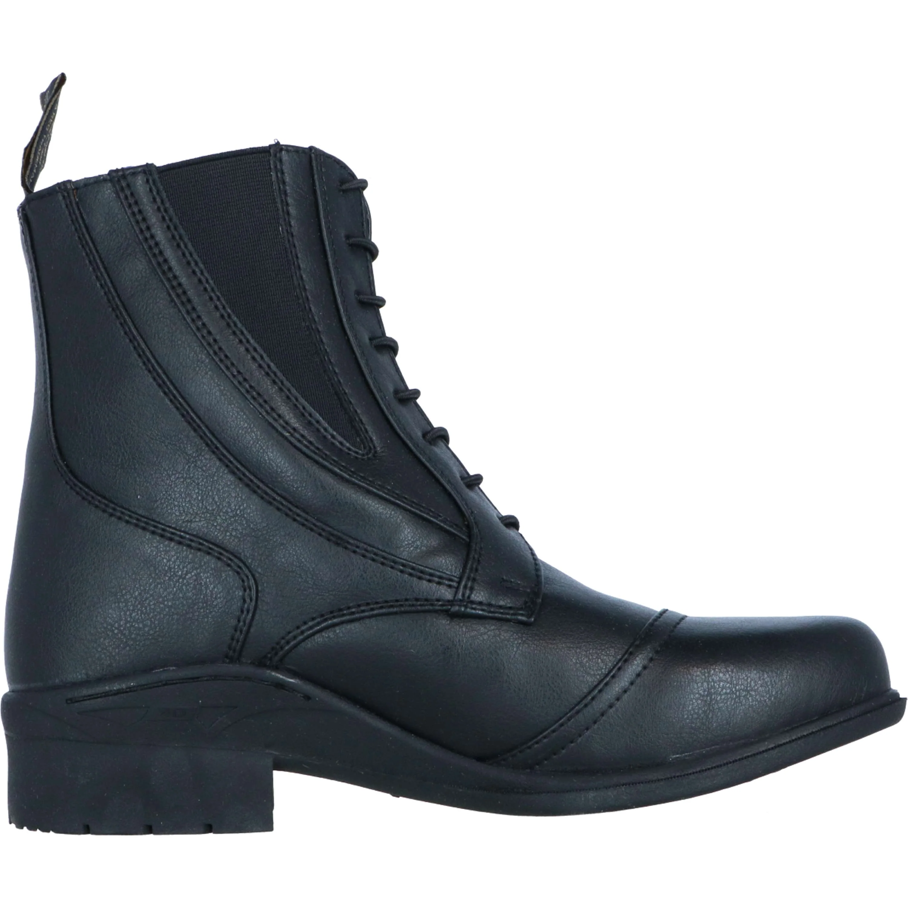 Mountain Horse Stivaletto Veganza Side Zip Paddock Nero - Image 6