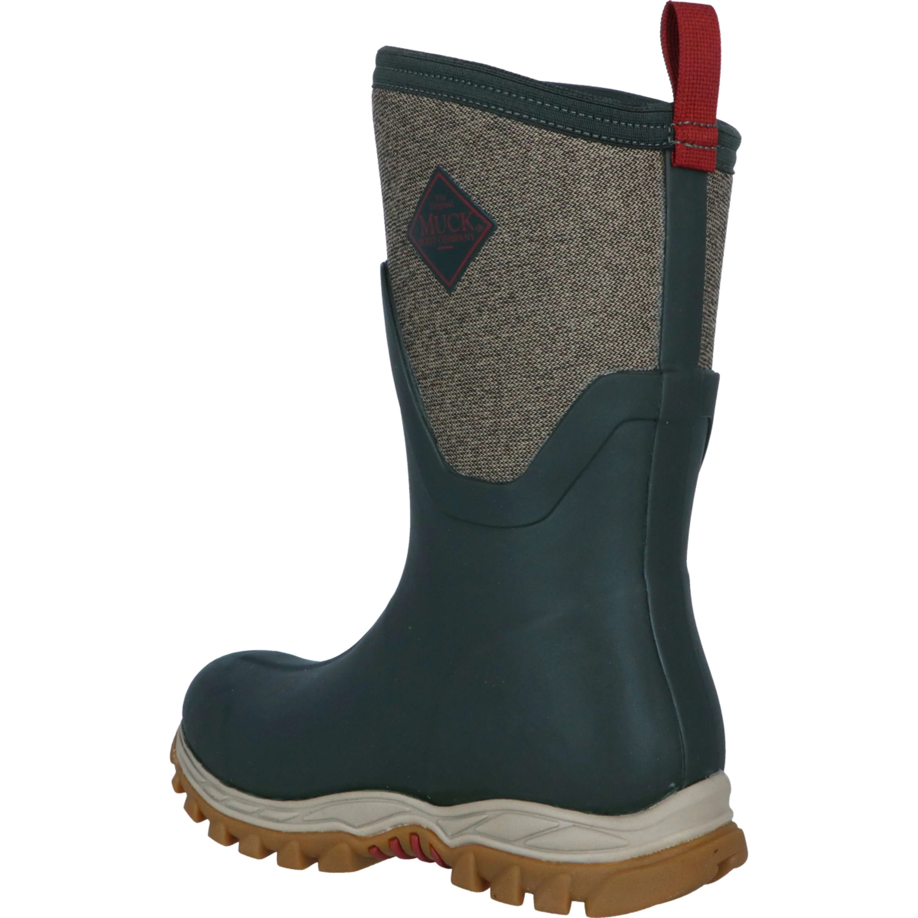 Muck Boot Arctic Sport II metà Donne Olive/Tweed - Image 3