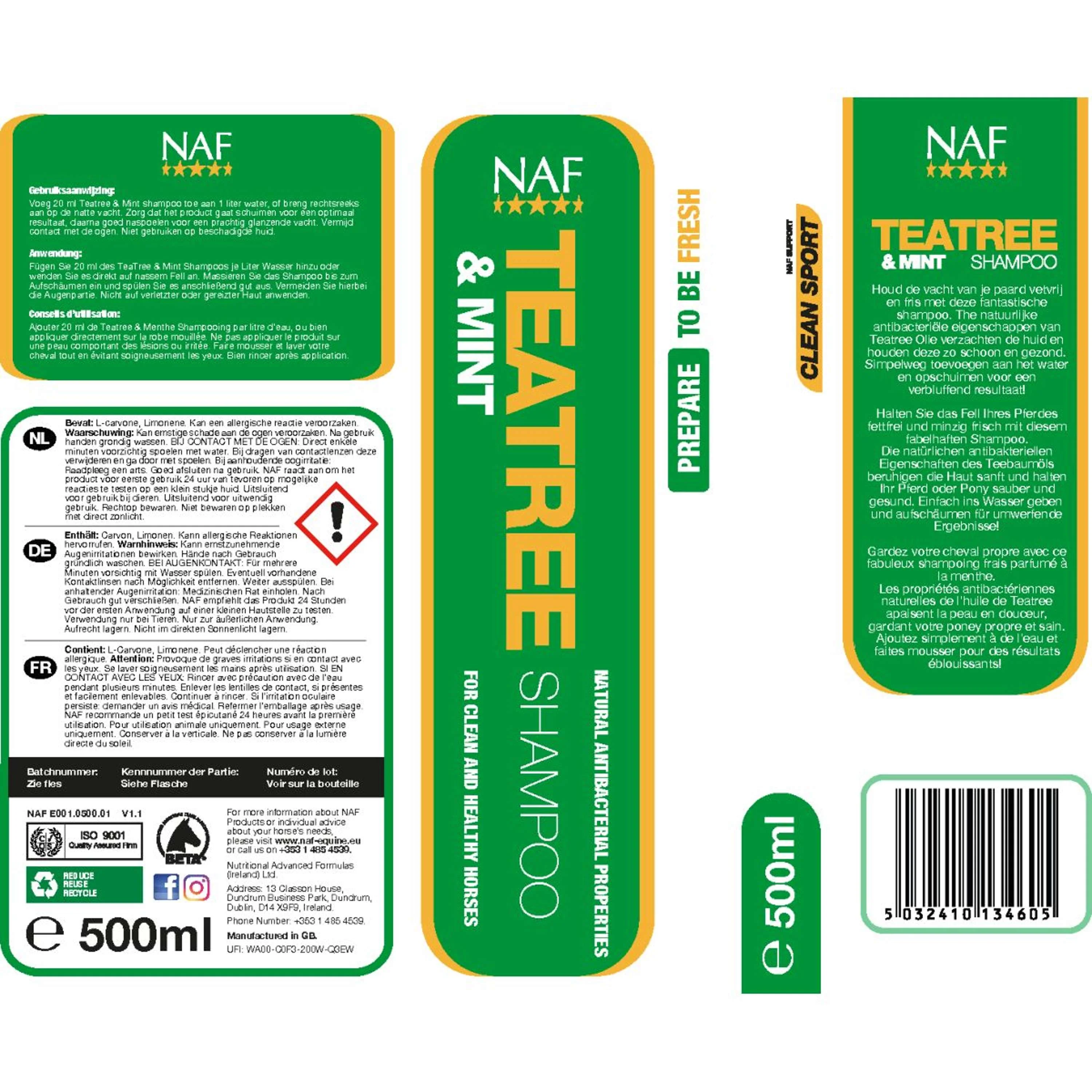 NAF Shampoo all'albero del tè e menta - Image 2