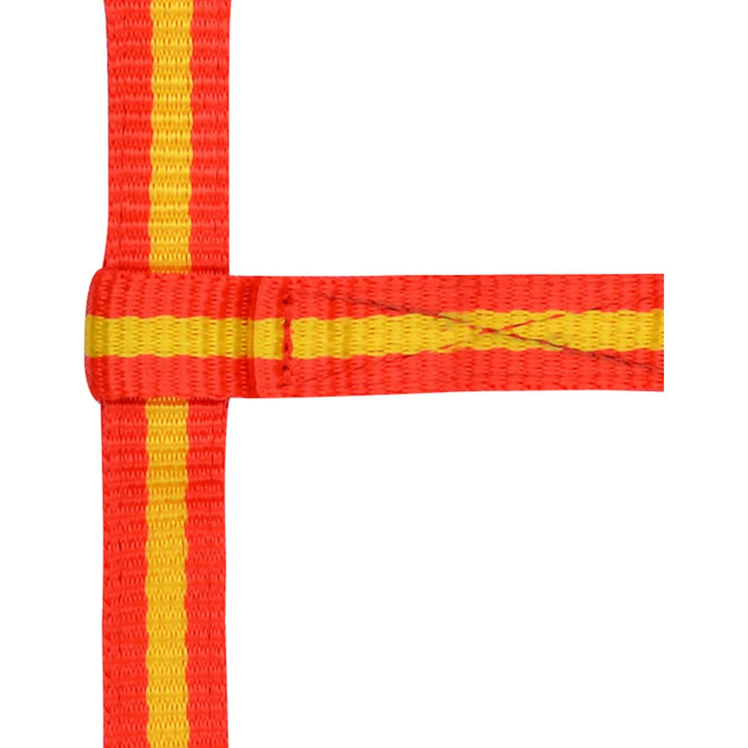 Norton Cavezza per puledro Regolabile Rosso/Giallo/Rosso - Image 2