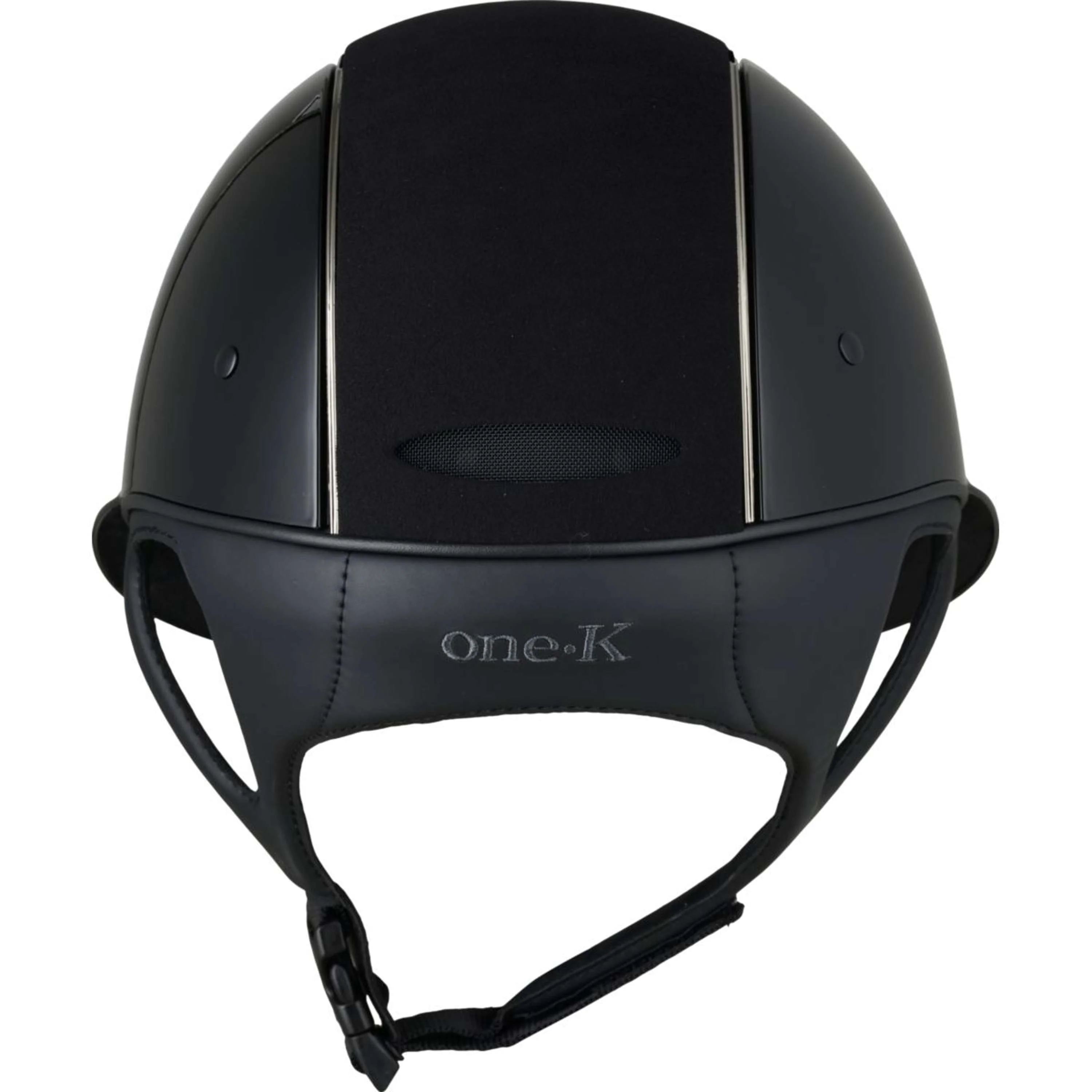 OneK Casco da equitazione Avancé Glossy Chamude Nero - Image 2