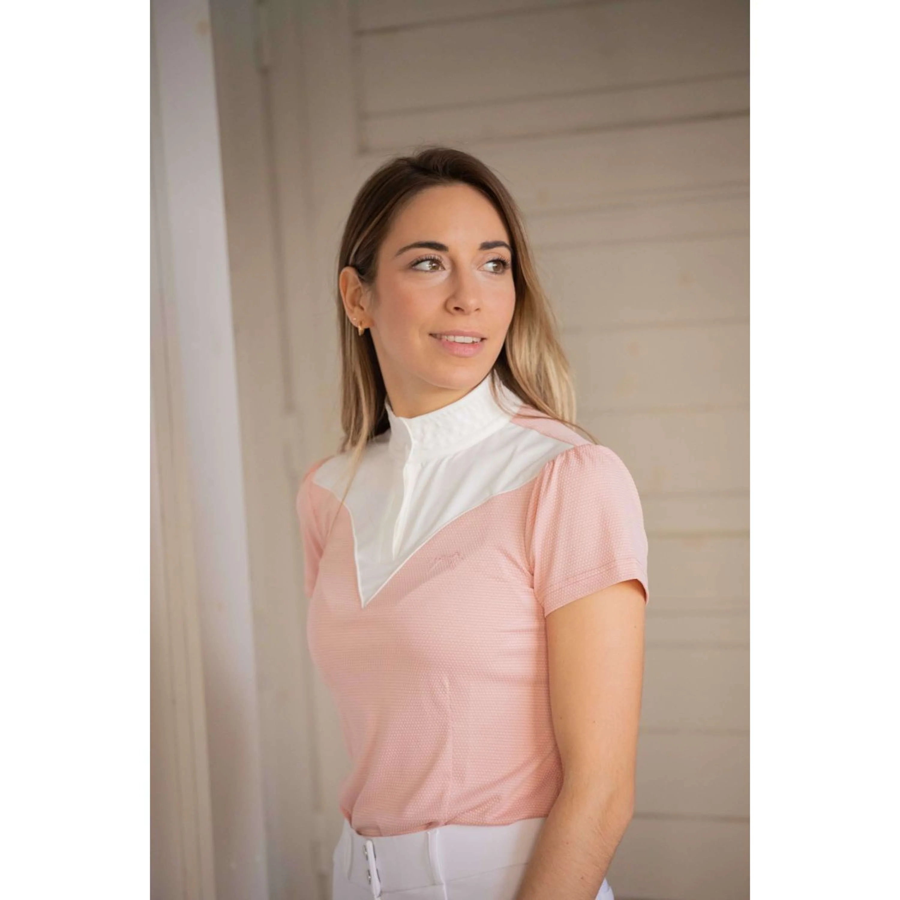 Pénélope Maglietta da Competizione Las Honey Maniche Corte Rosa
