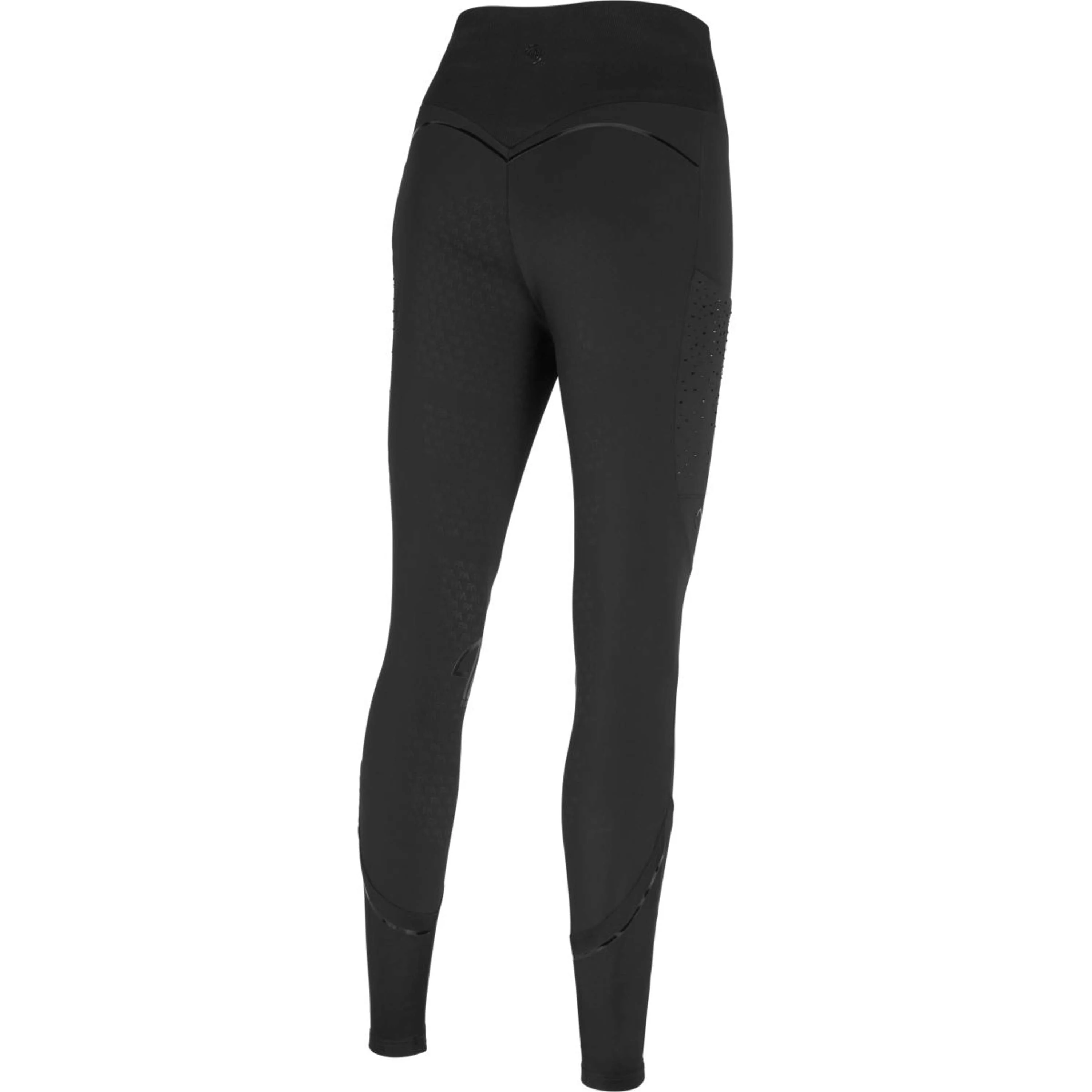Pikeur Leggings da Equitazione Yella SD SS26 Full Grip Nero - Image 2