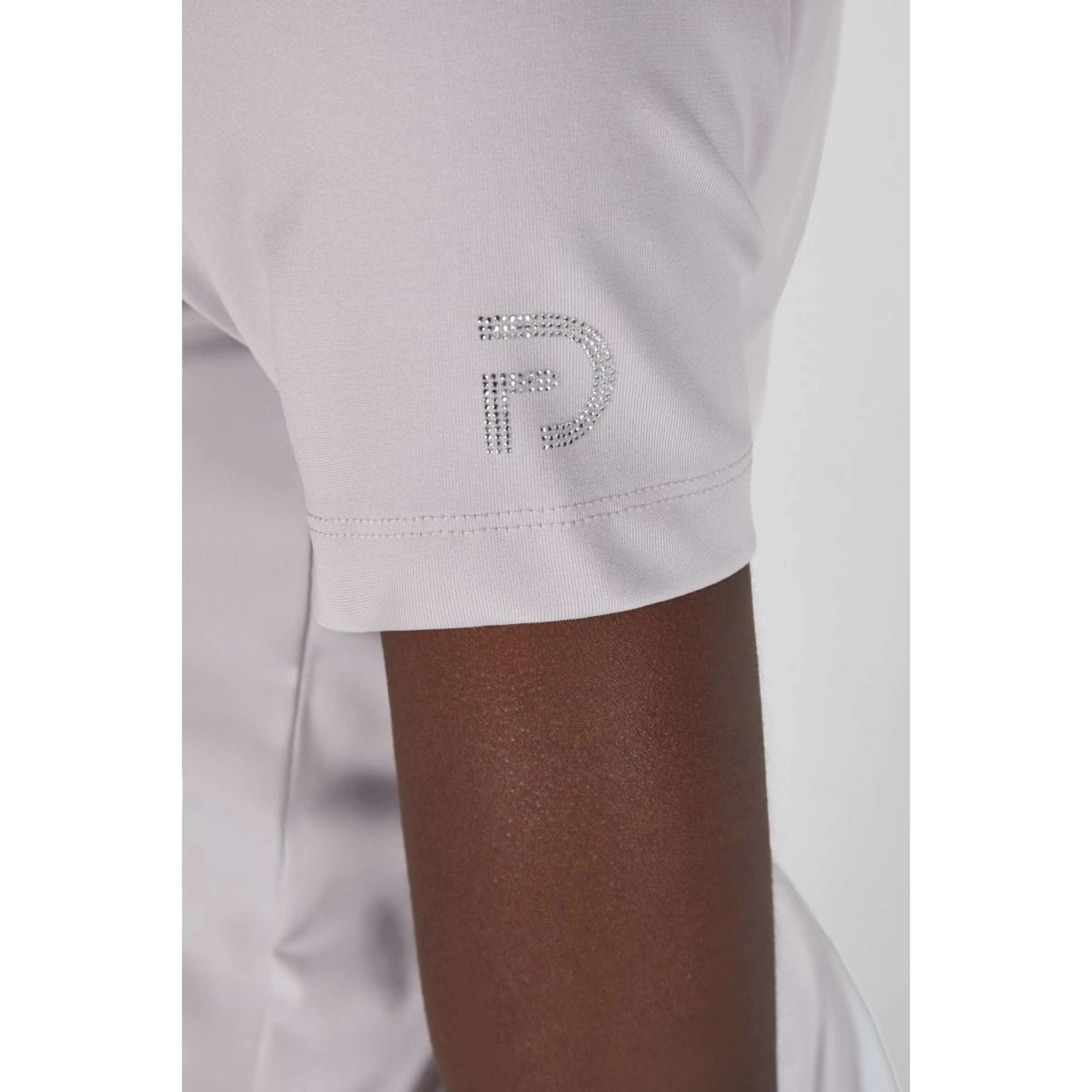 Pikeur Maglietta da Competizione Strass SS26 Soft Lilac - Image 4