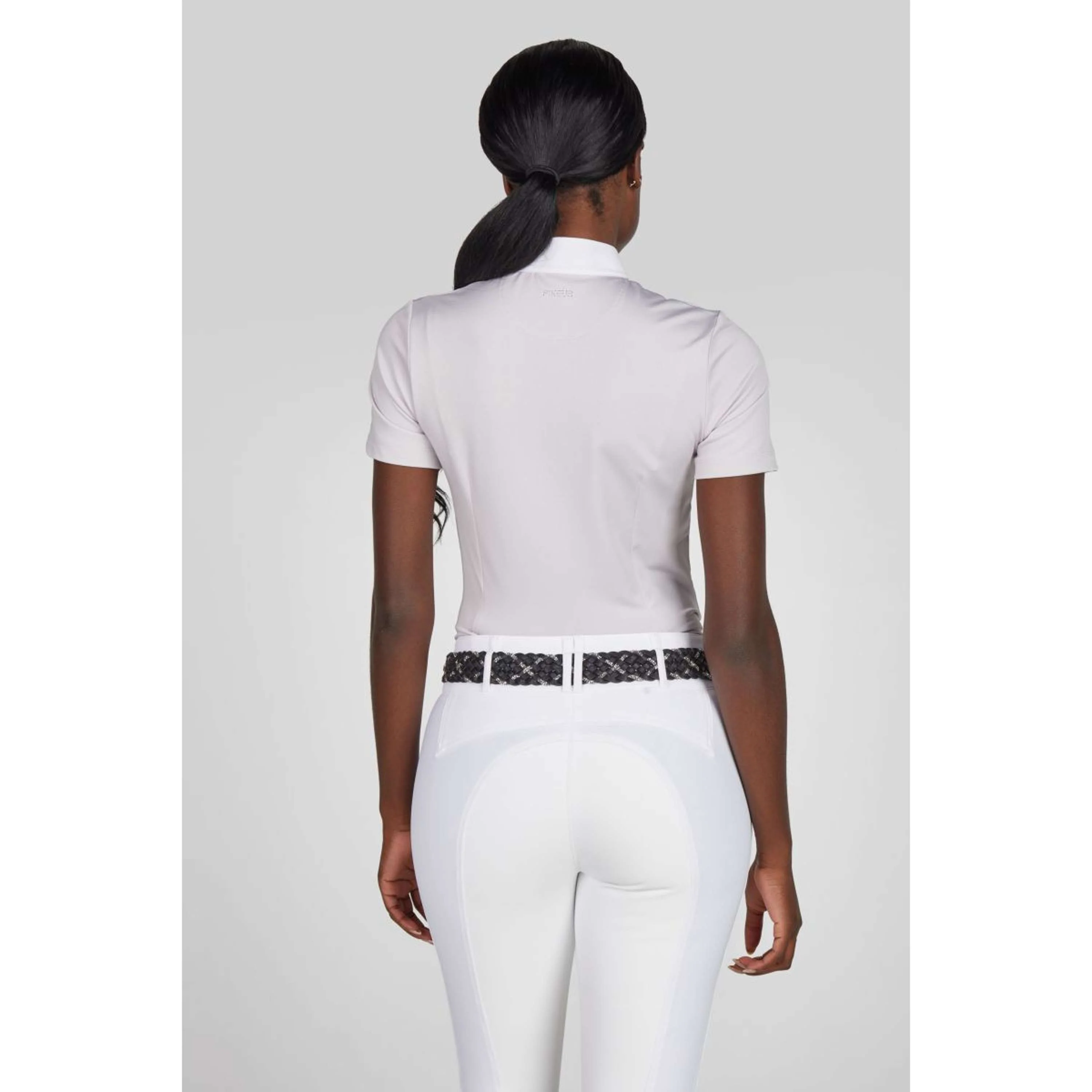Pikeur Maglietta da Competizione Strass SS26 Soft Lilac - Image 5
