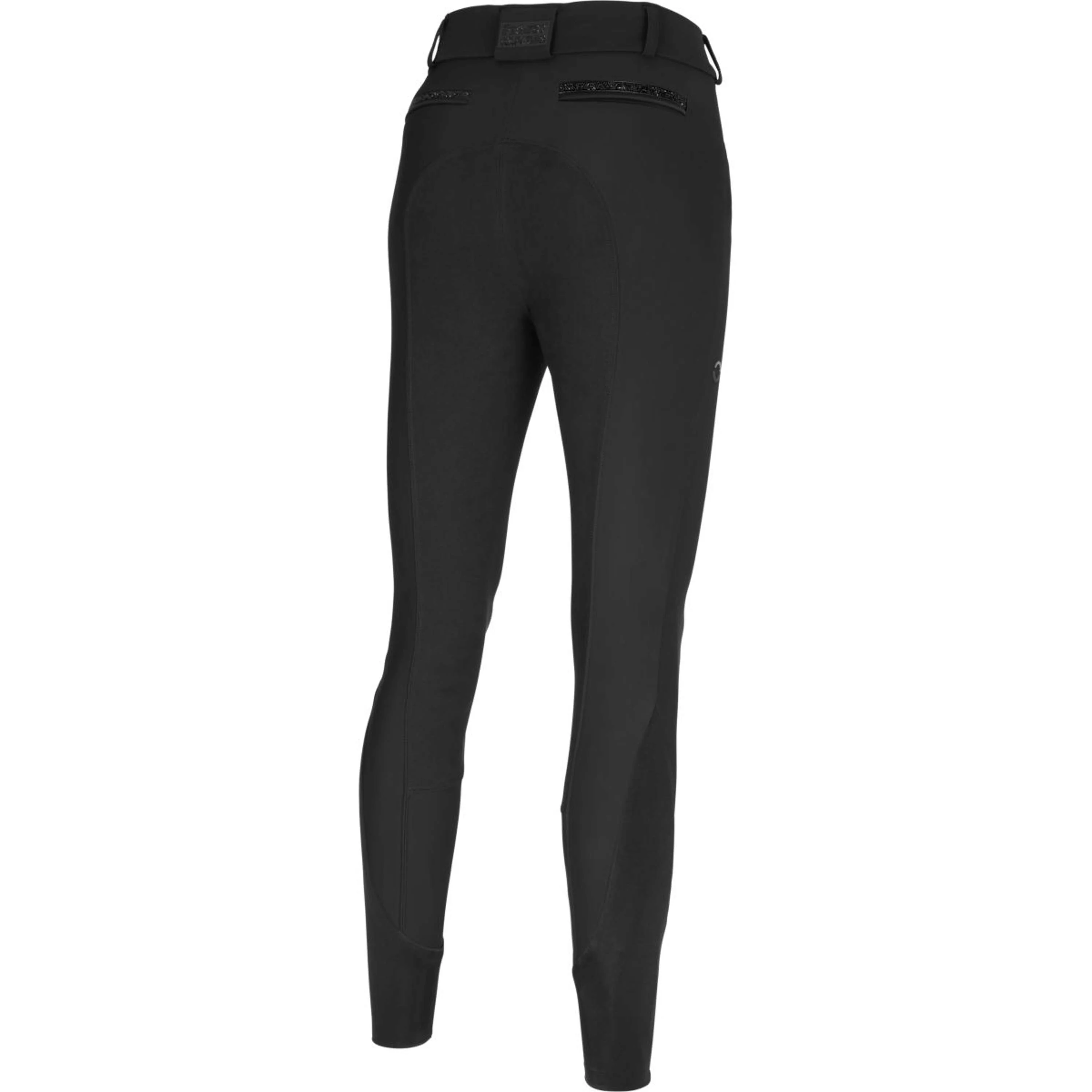 Pikeur Pantaloni da Equitazione Ceelina Leather Seat SS26 Full Grip Nero - Image 2