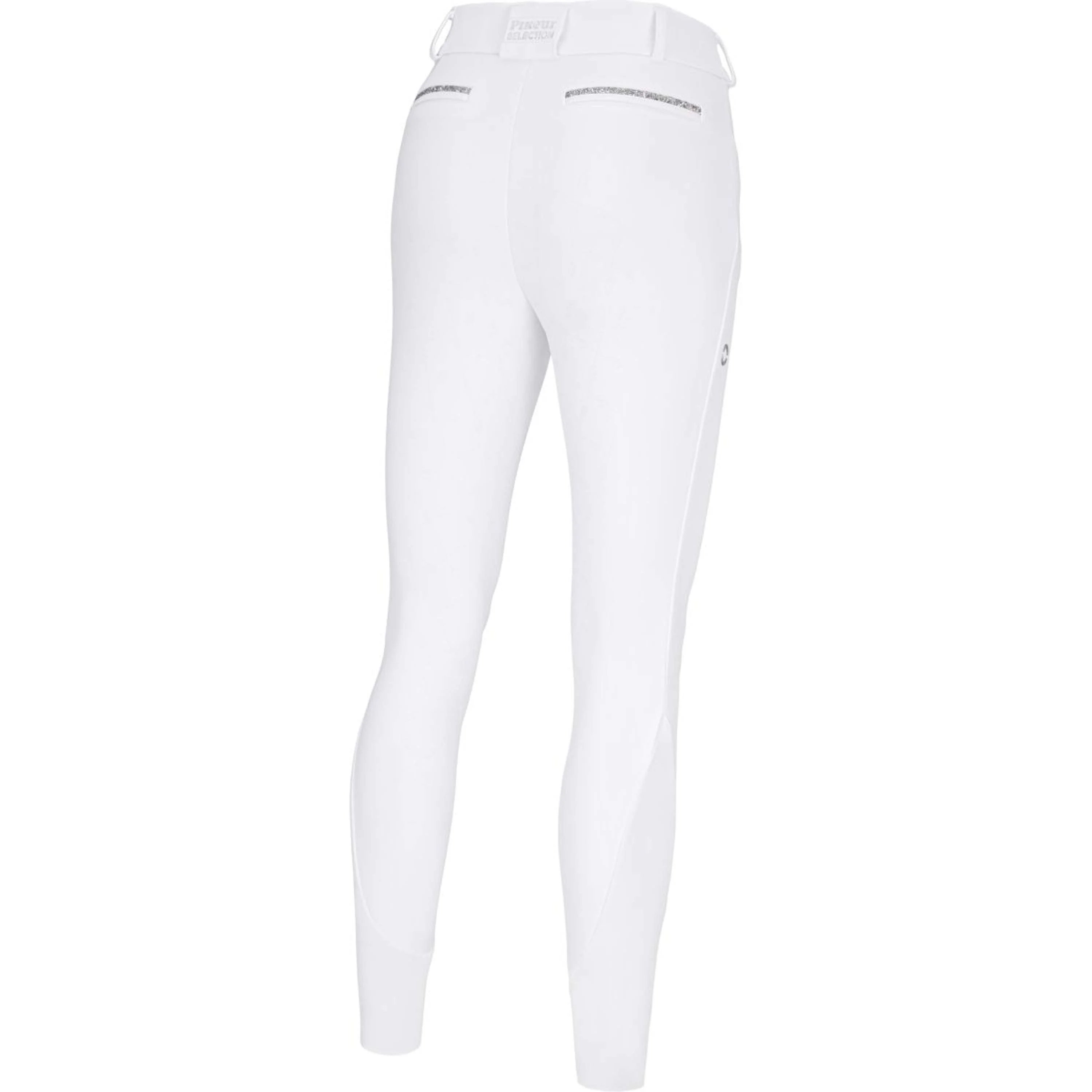 Pikeur Pantaloni da Equitazione Ceelina SD SS26 Full Grip Bianco - Image 9