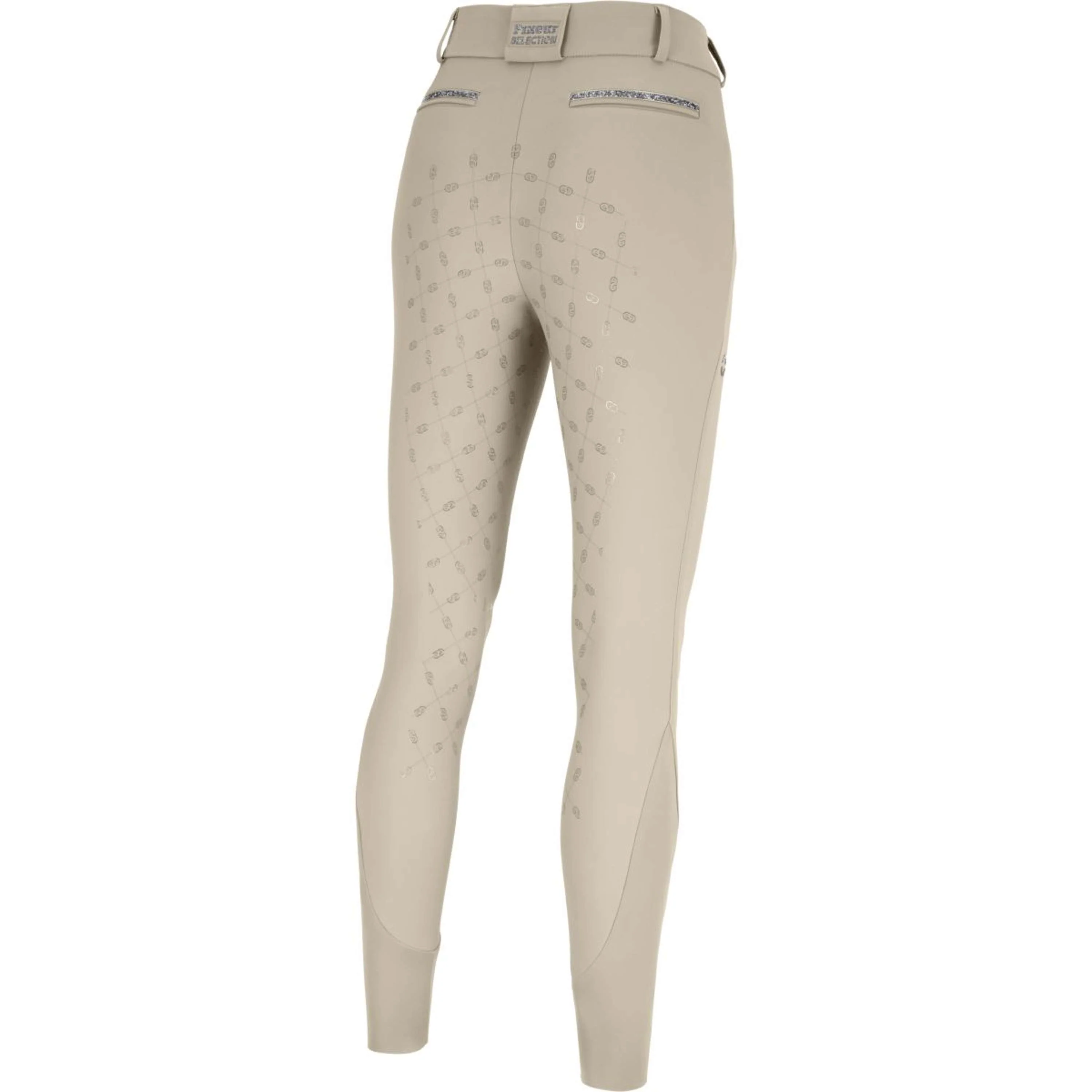 Pikeur Pantaloni da Equitazione Ceelina SD SS26 Full Grip Pearl Gray - Image 2