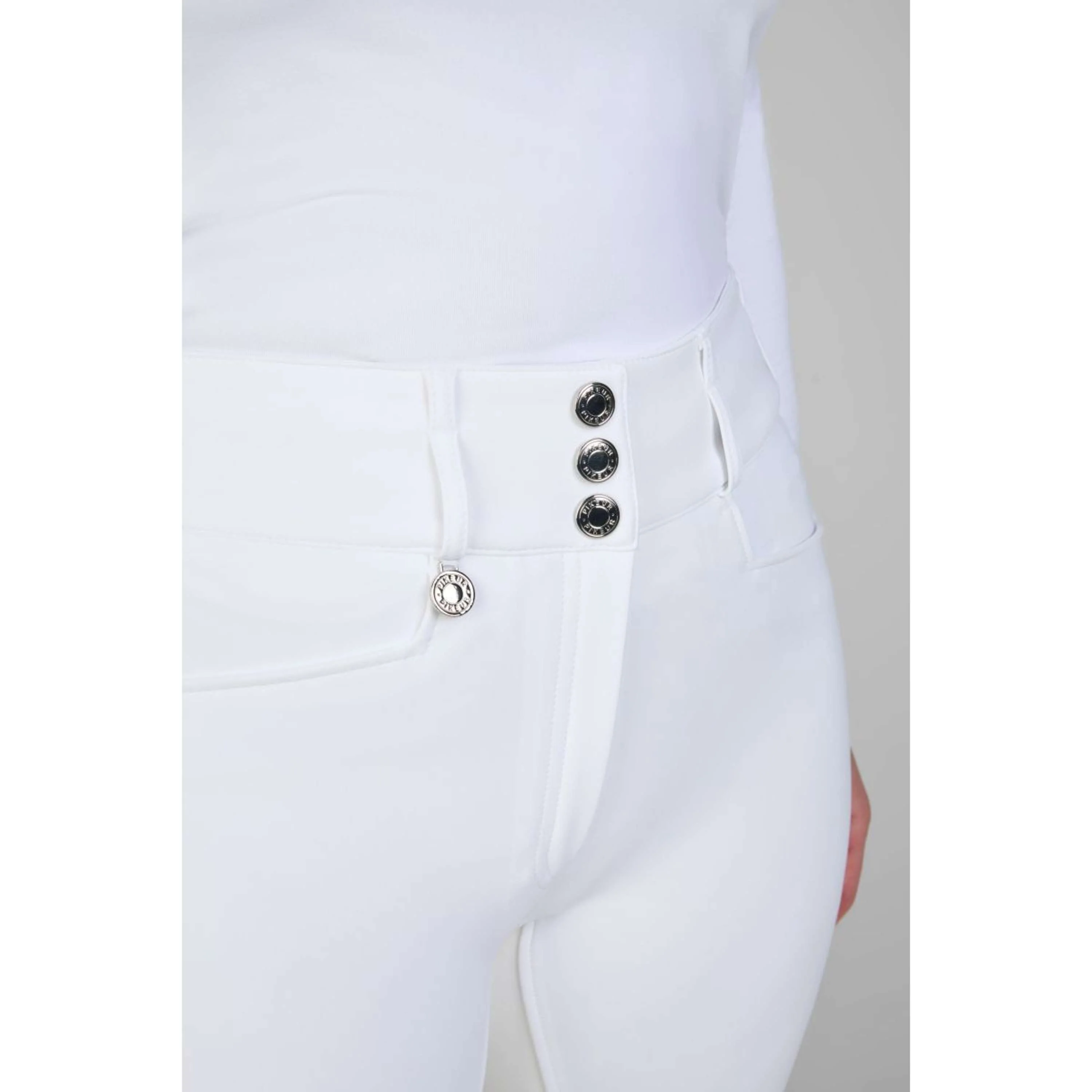 Pikeur Pantaloni da Equitazione New Candela McCrown Bianco - Image 10
