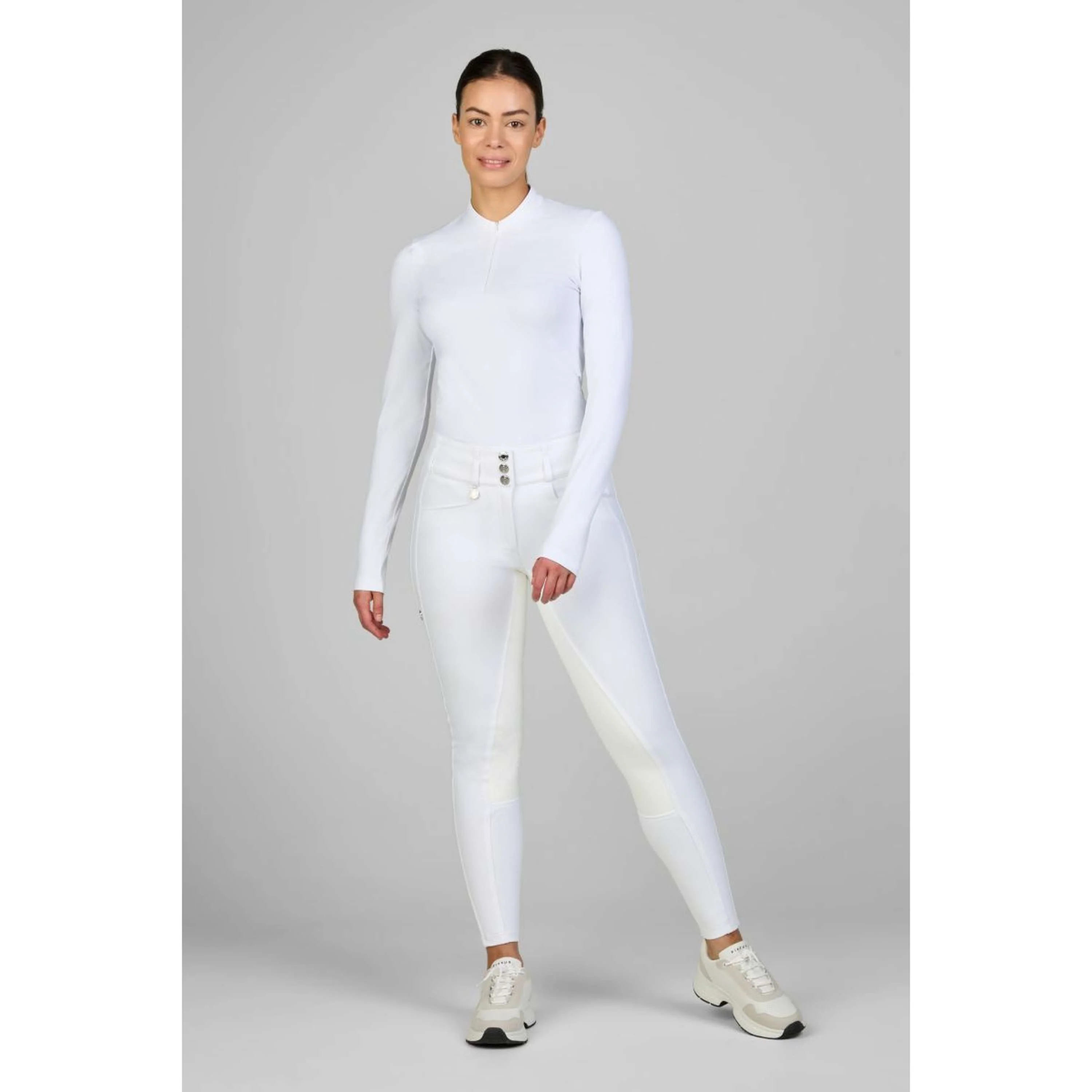 Pikeur Pantaloni da Equitazione New Candela McCrown Bianco - Image 3