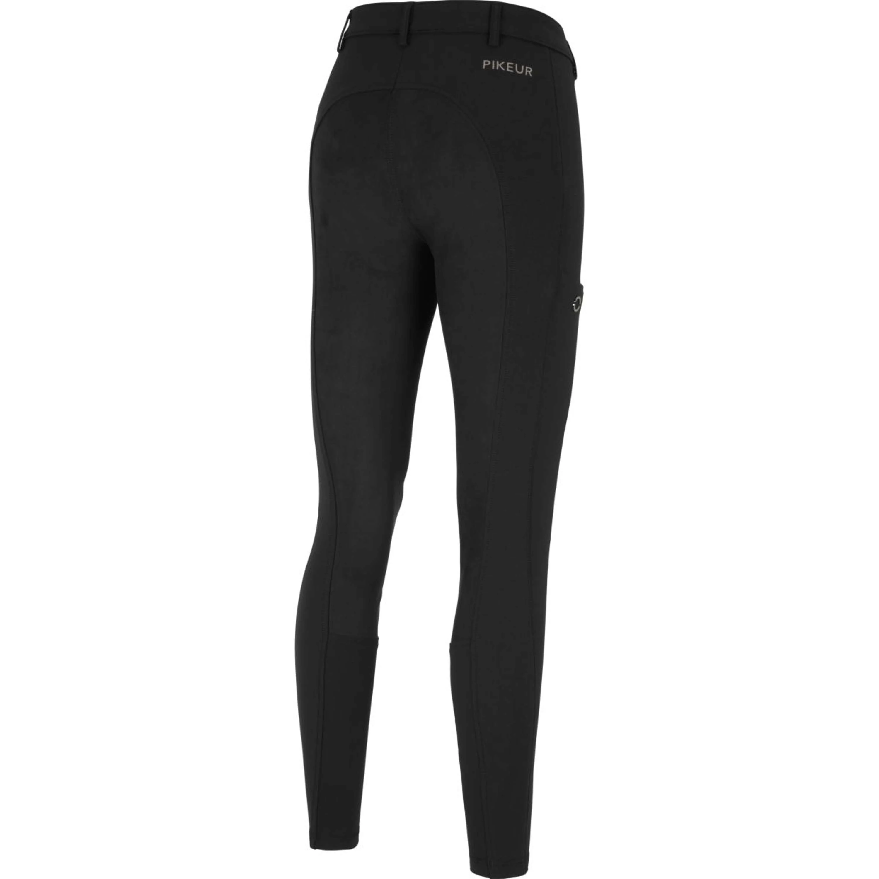 Pikeur Pantaloni da Equitazione New Lugana McCrown Full Grip Midwaist Nero - Image 2