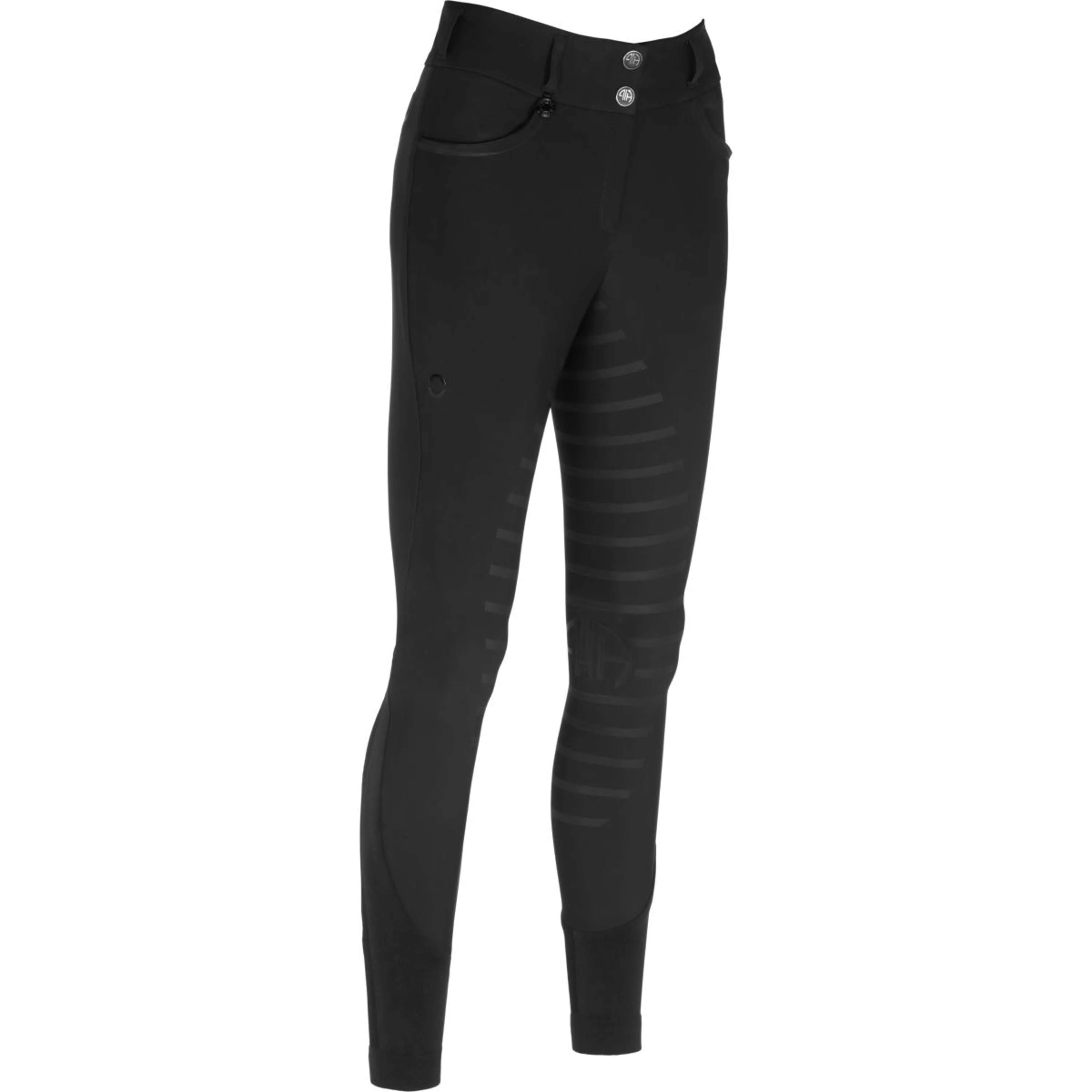 Pikeur Pantaloni da Equitazione Romy II SD SS26 Full Grip Nero