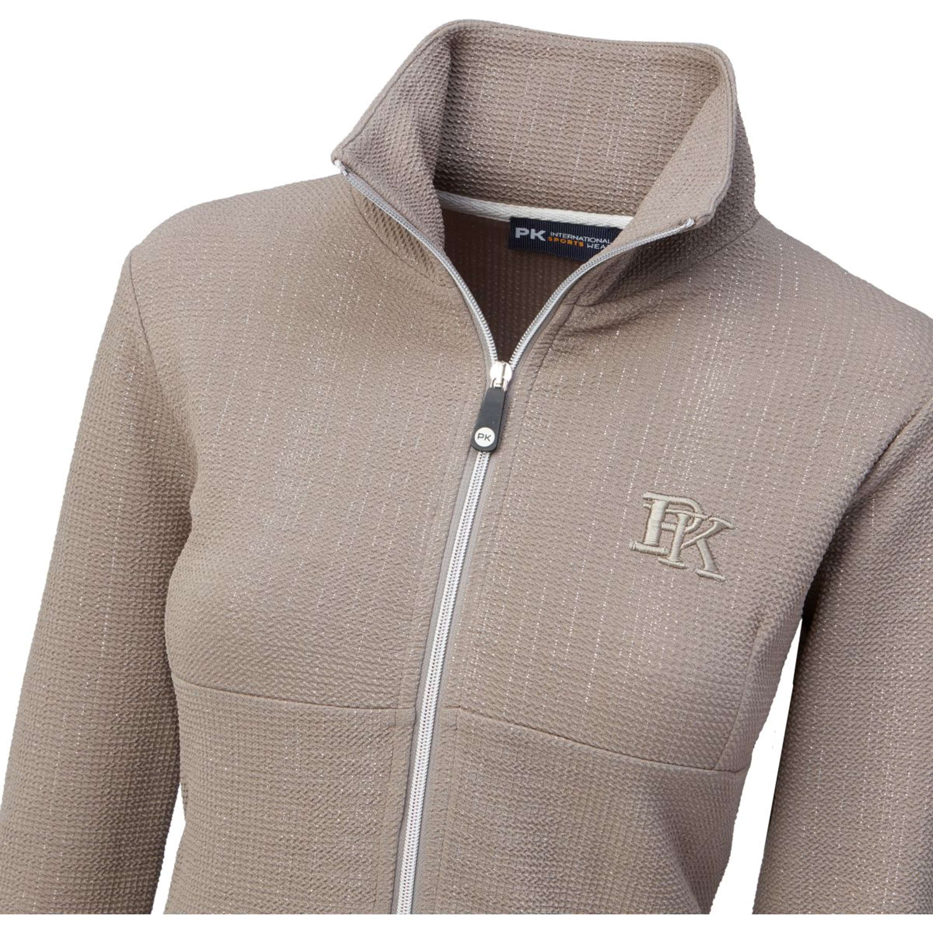 PK International Felpa con cappuccio e zip Arezzo Clay - Image 2