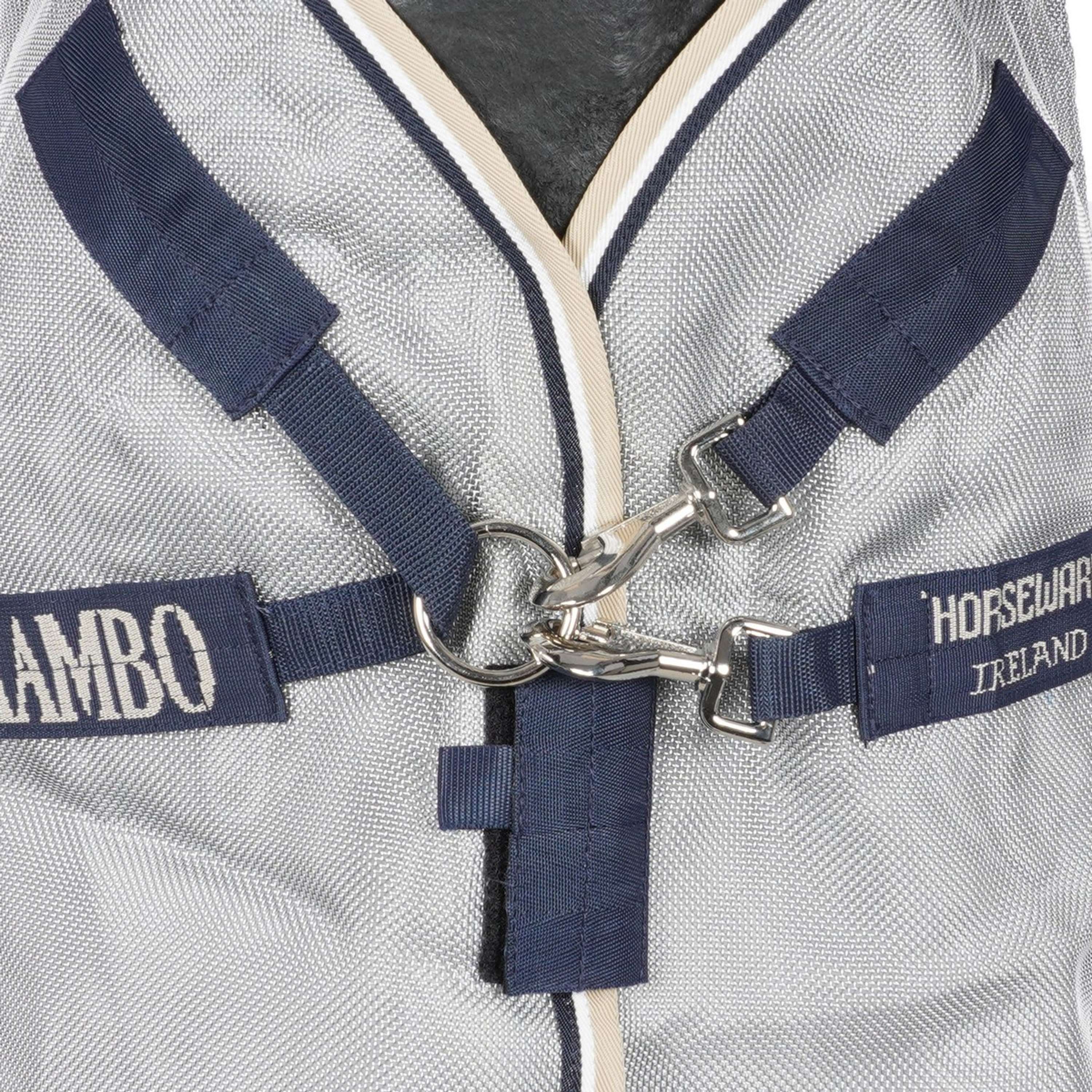 Rambo Coperta Antimosche Protector Plus Argento/Blu scuro/Bianco - Image 3
