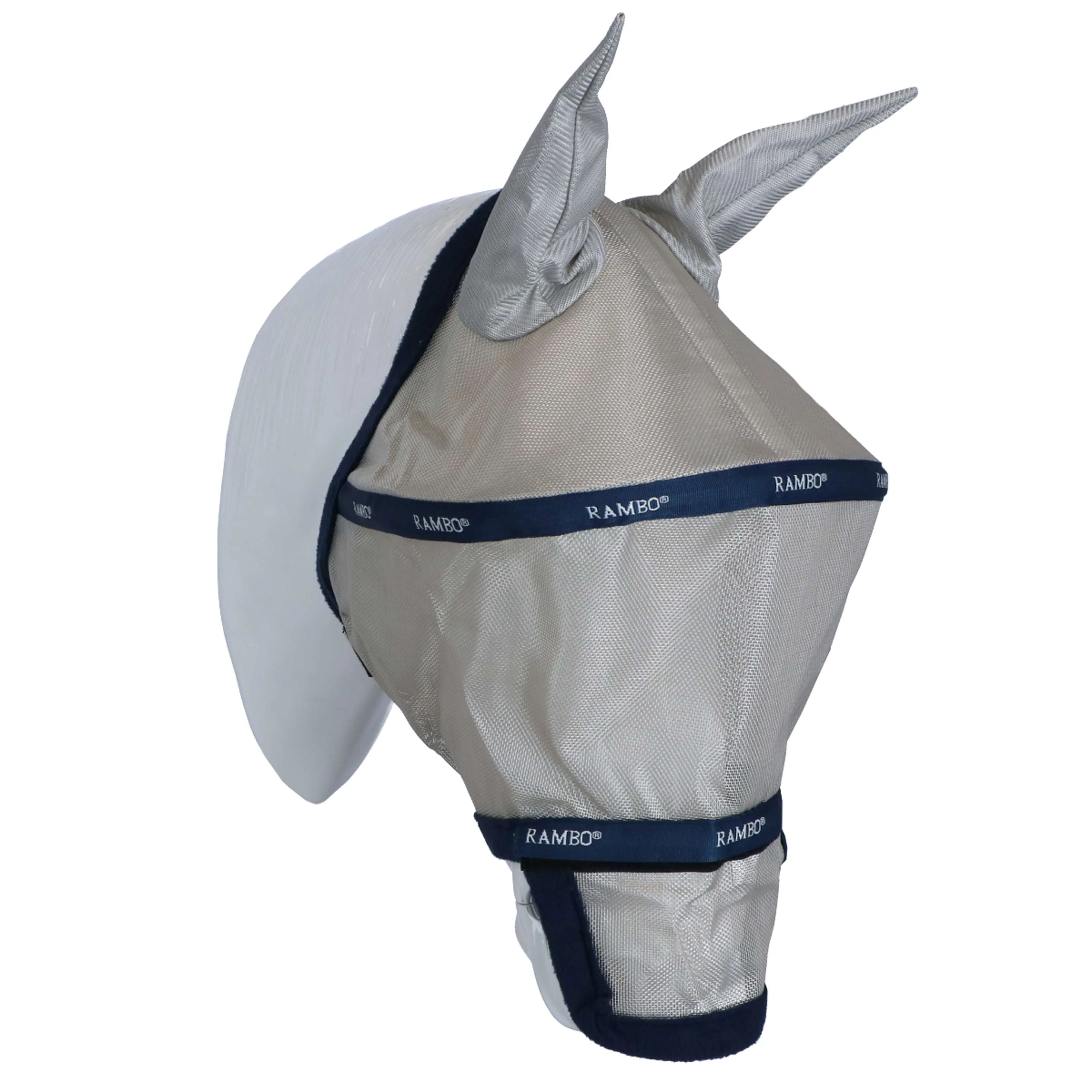 Rambo Fly Mask Blu marino/Argento - Image 2
