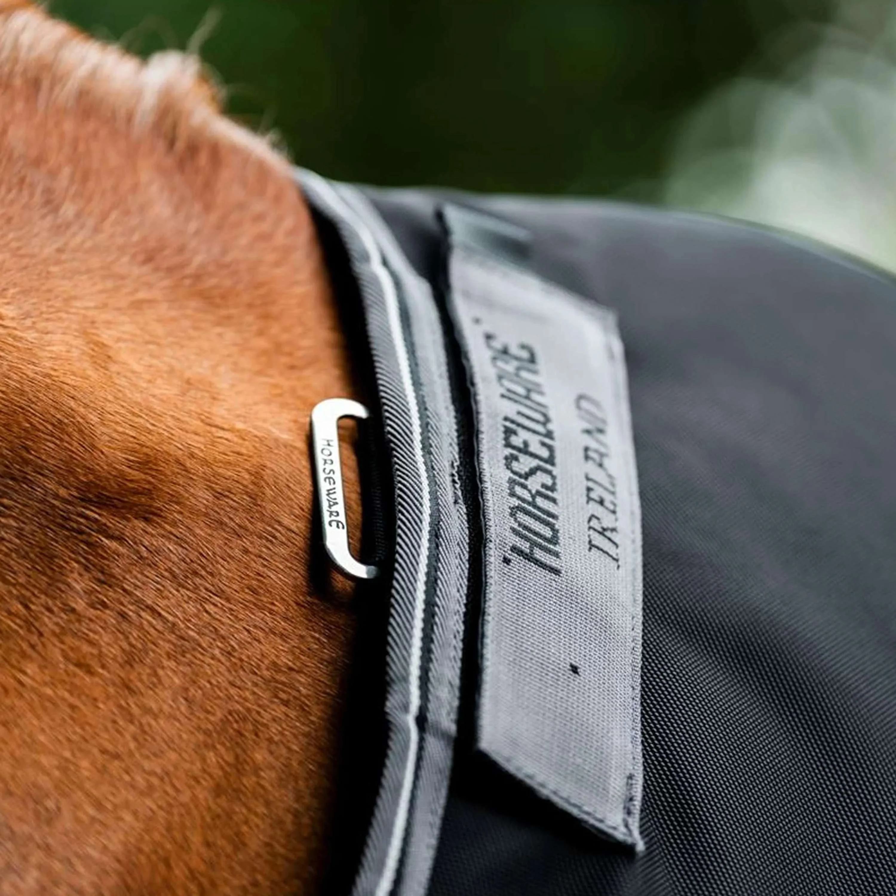 Rambo Turnout 1680D 50g Nero/Grigio temporale/Argento - Image 3