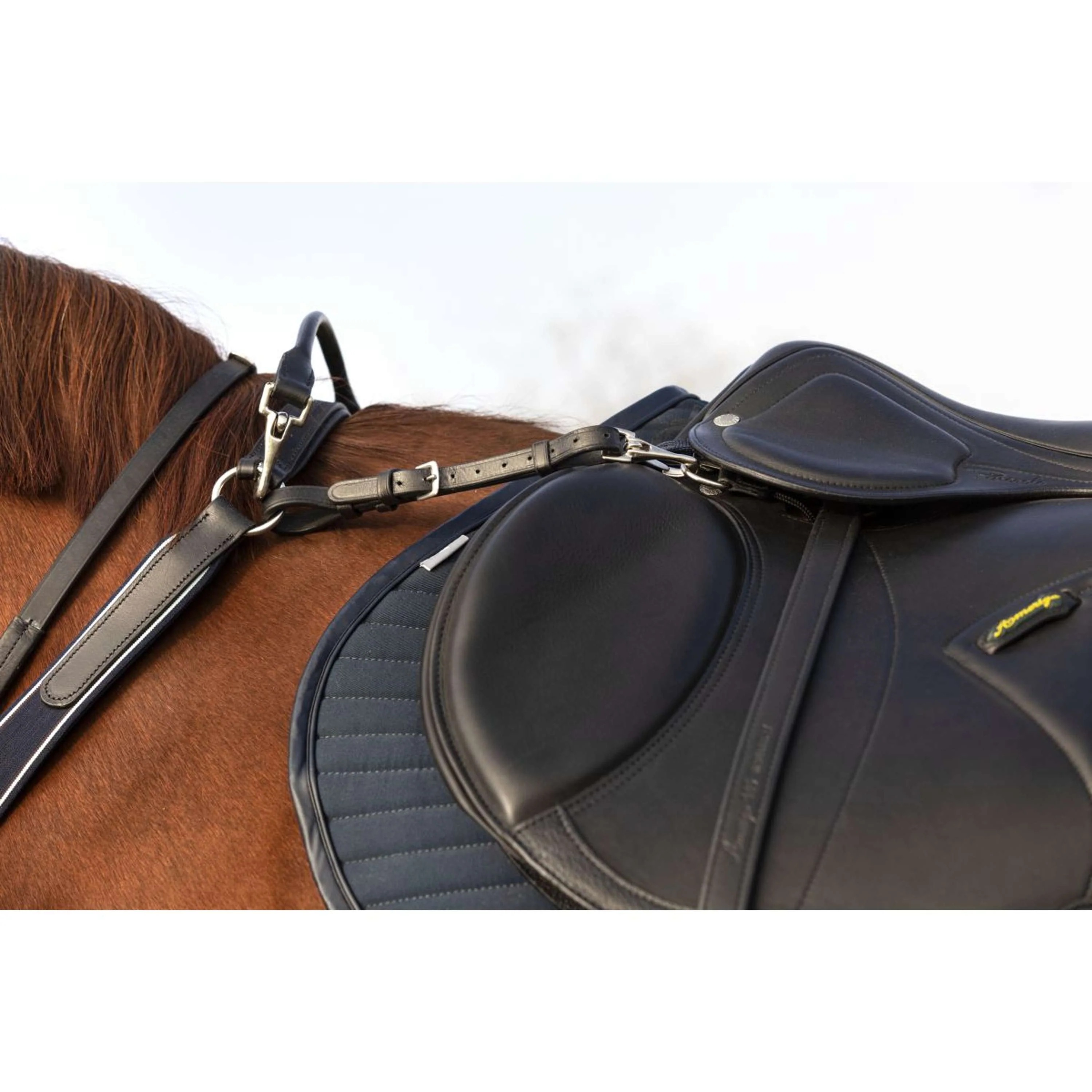 Horseware Micklem Pettorina con martingala Nero - Image 4