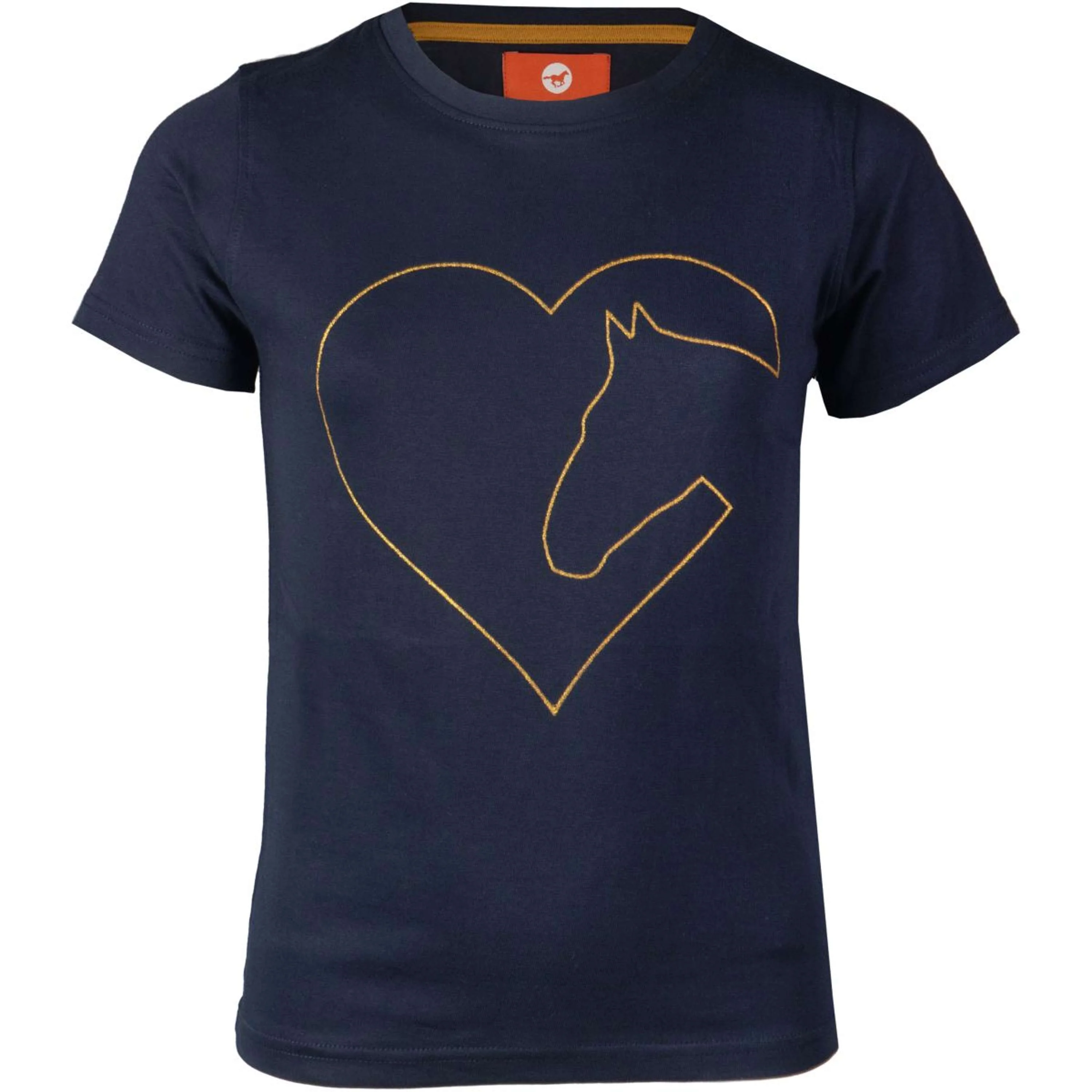 Red Horse Maglietta Toppie Bambini Blu/Rosa