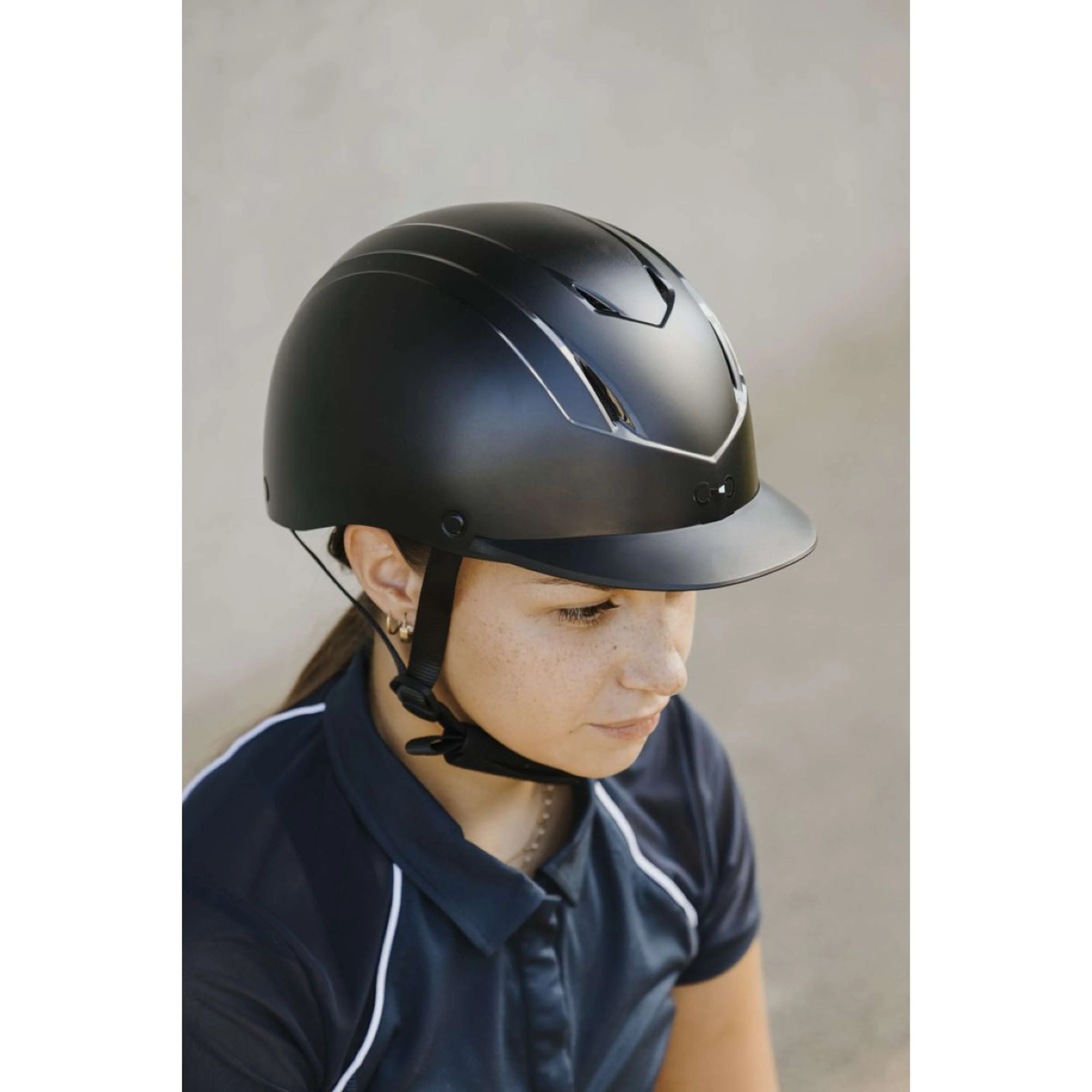 Riding World Berretto Topy Nero opaco - Image 6