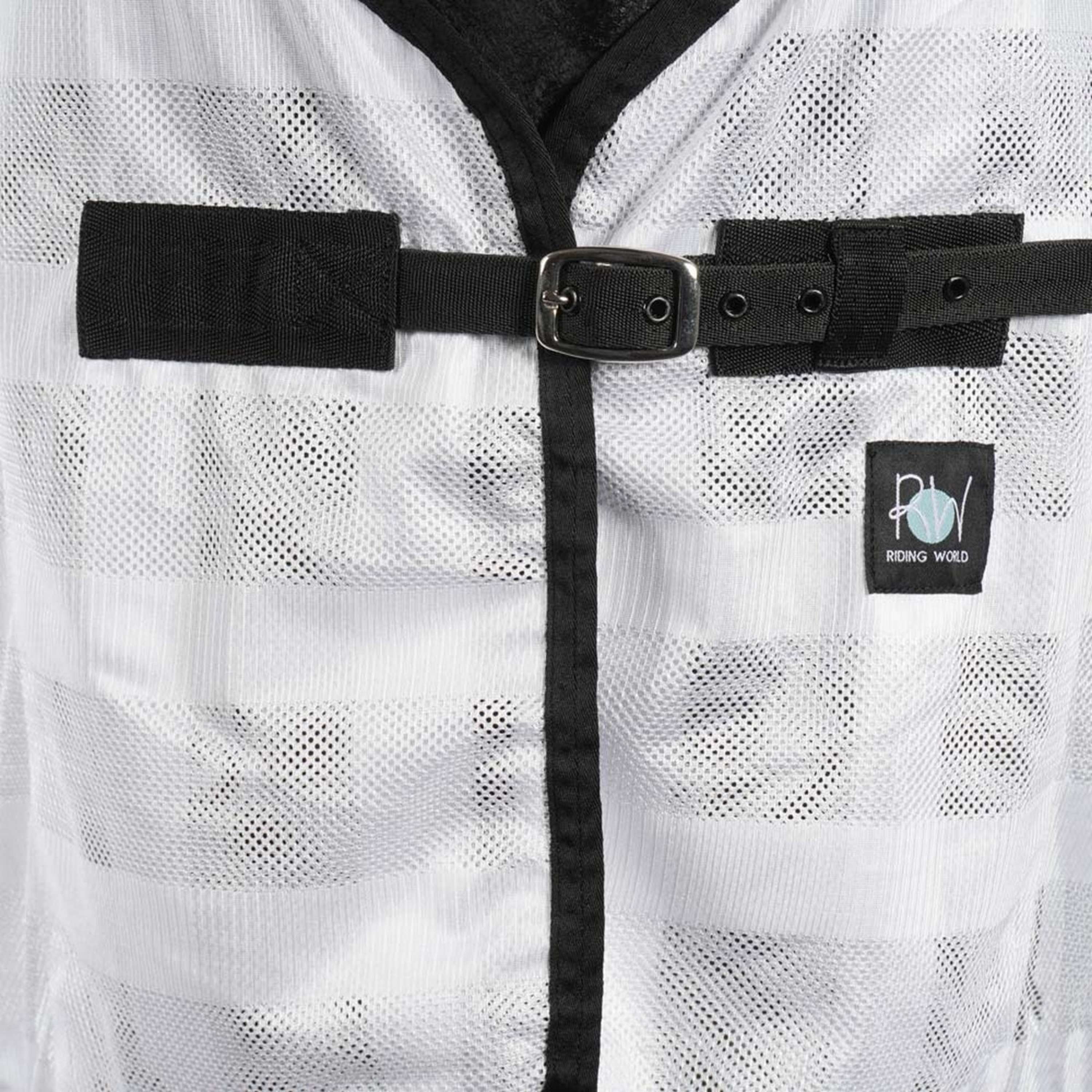 Riding World Coperta Antimosche Mesh Bianco - Image 2