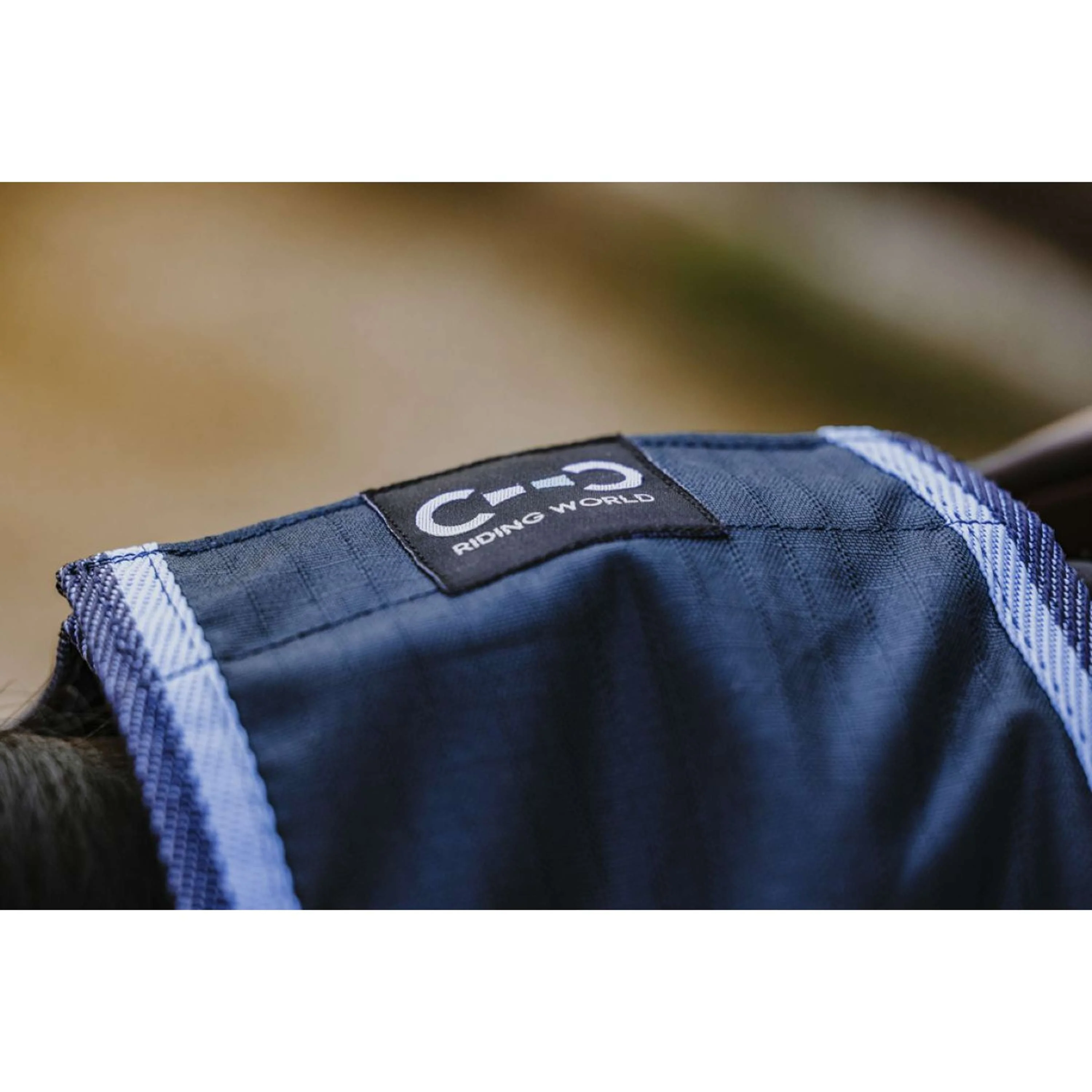 Riding World Coperta da esercizio ECO 600D Navy - Image 3