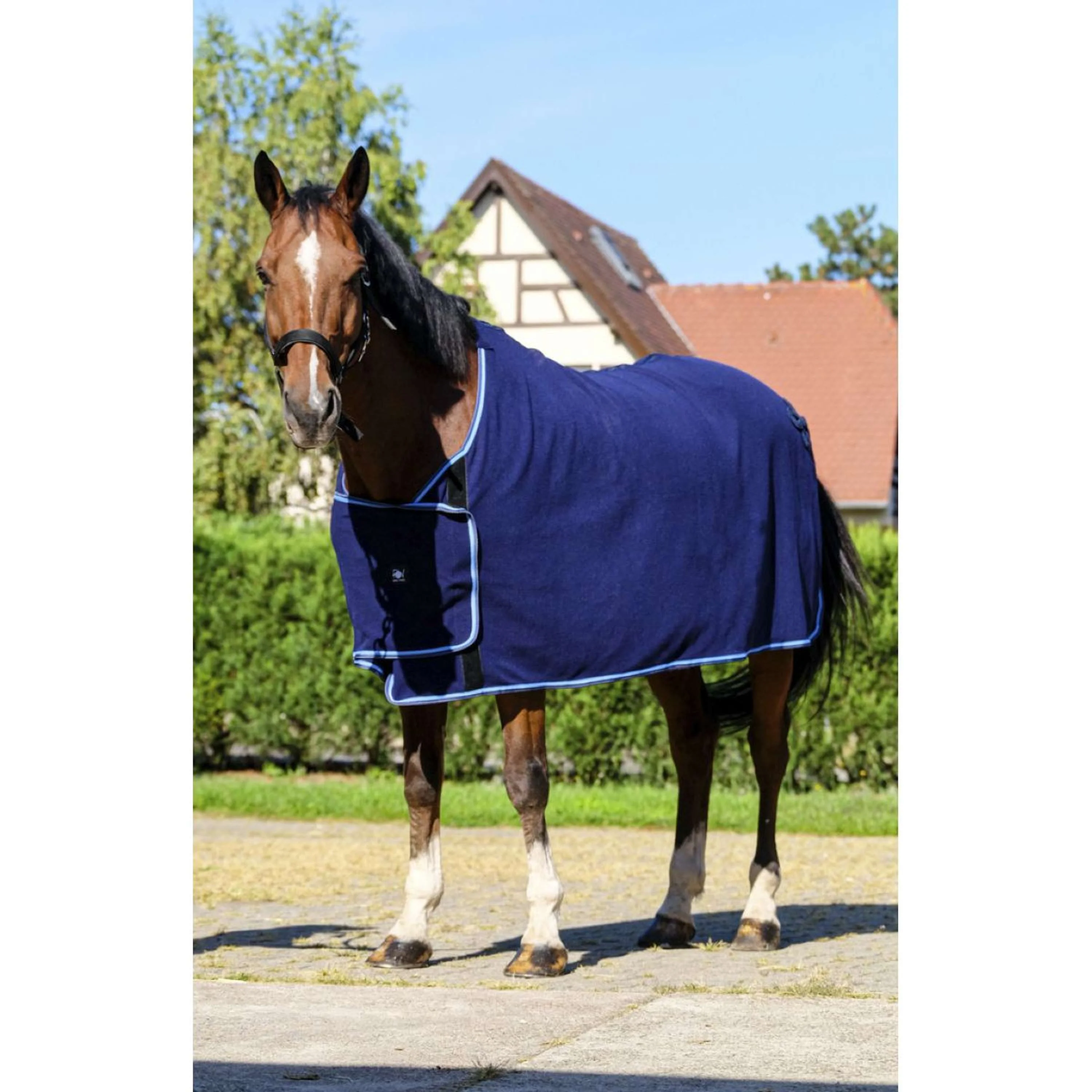 Riding World Coperta da esposizione Navy - Image 2