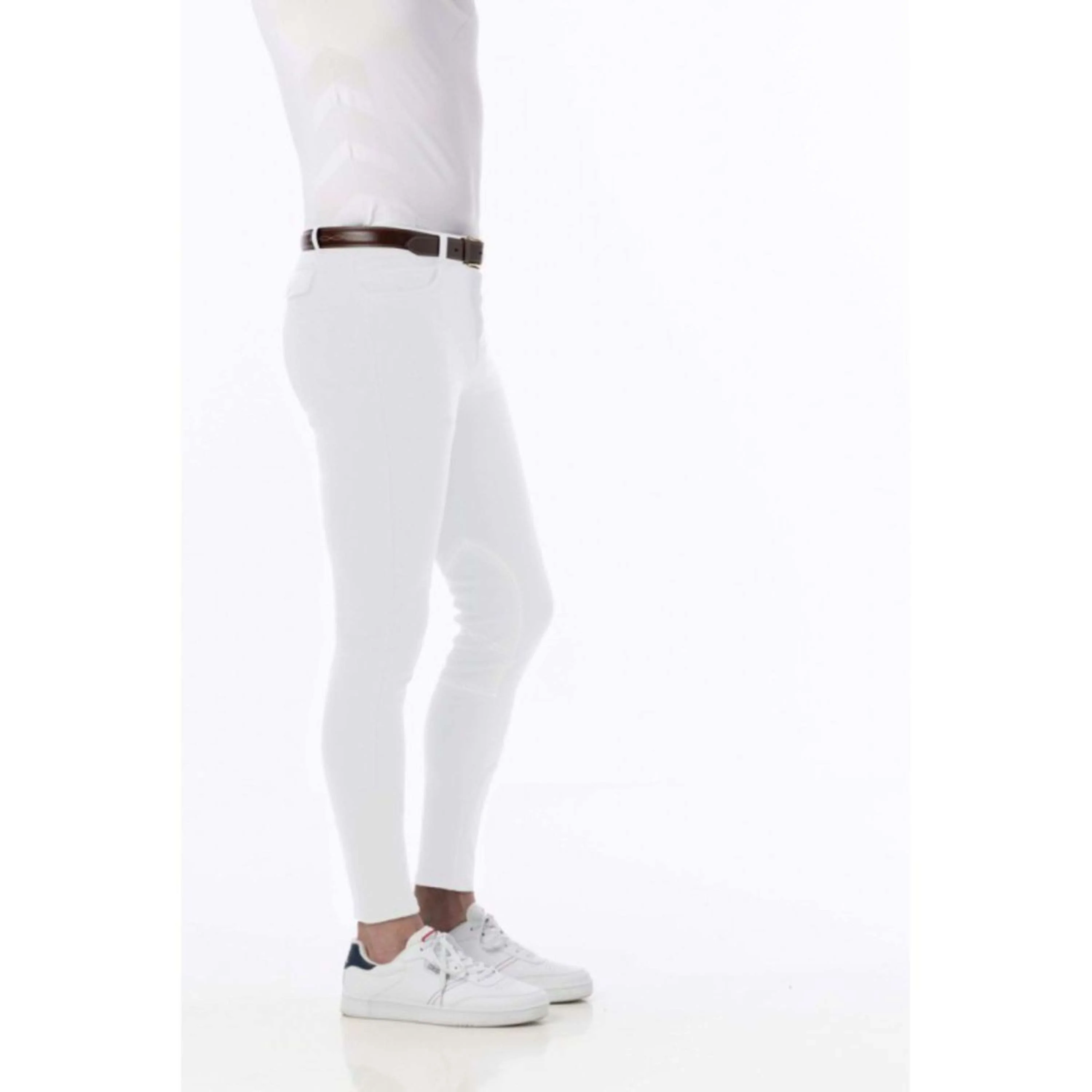 Riding World Pantaloni da Equitazione Lecaire Bianco - Image 2
